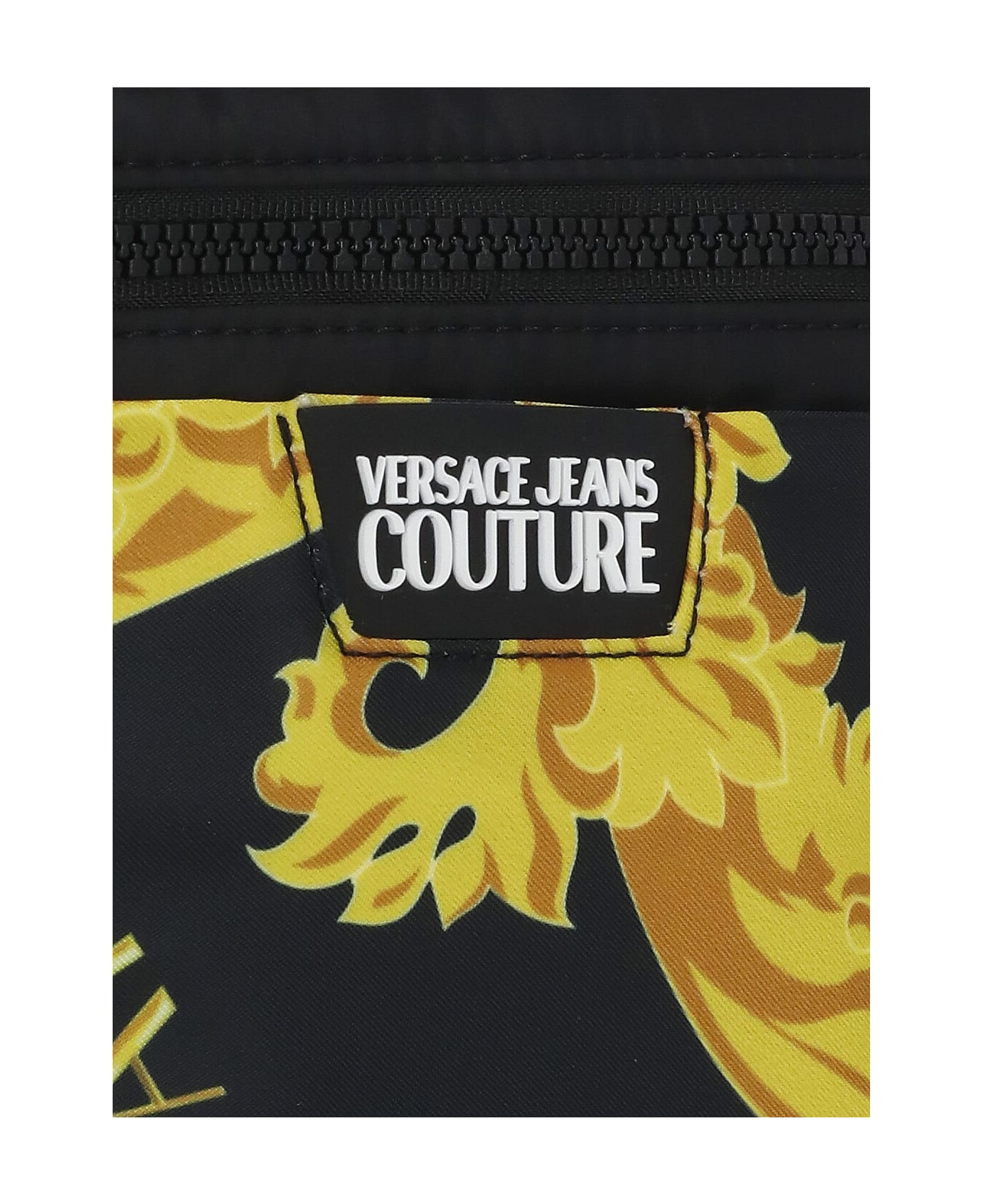 Versace Jeans Couture Chain Couture Crossbody Bag - Black ショルダーバッグ