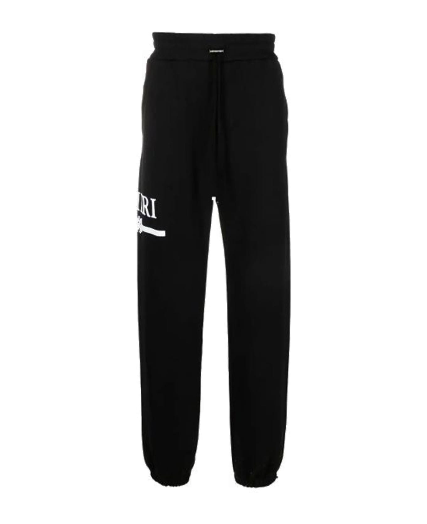 AMIRI Tracksuit Trousers With Logo - BLACK