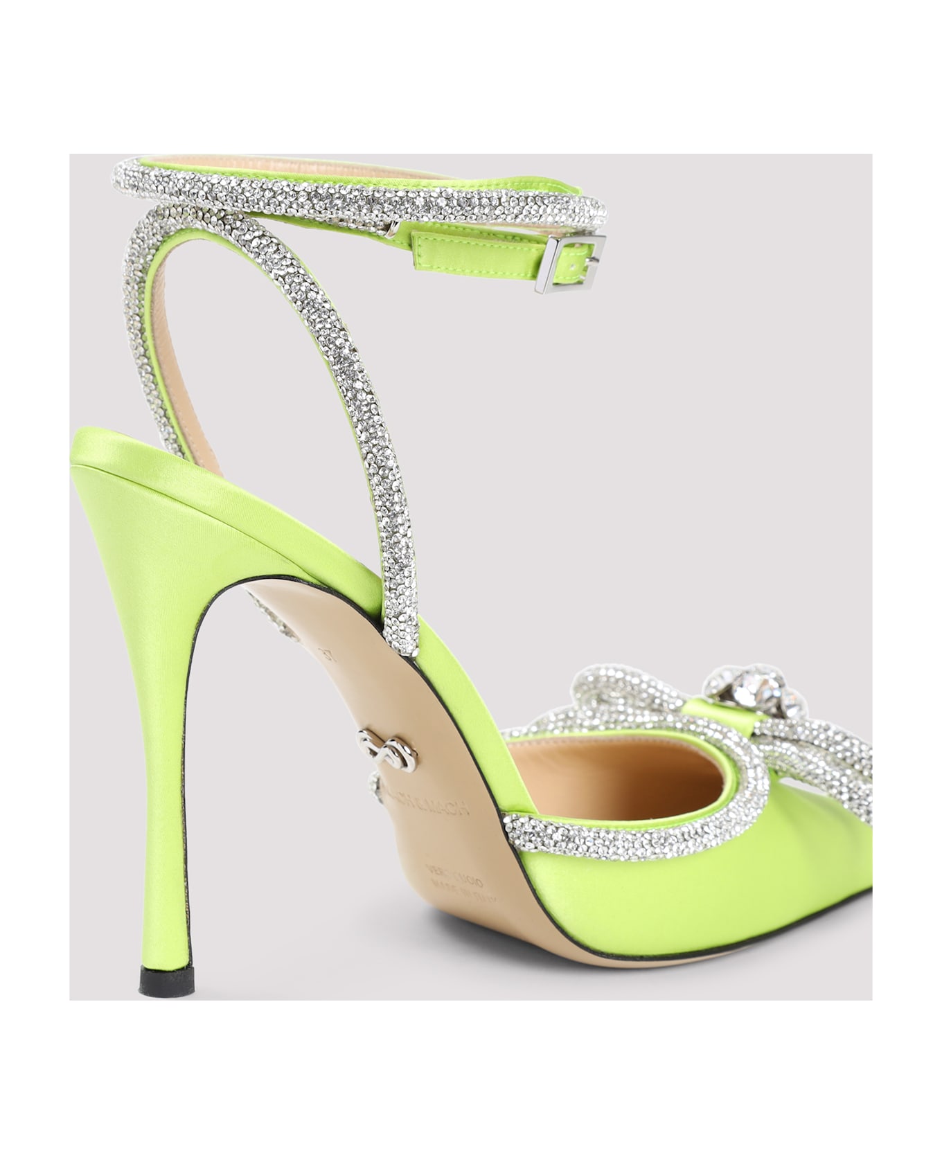 Mach 
Mach Double Bow Pumps - Lime