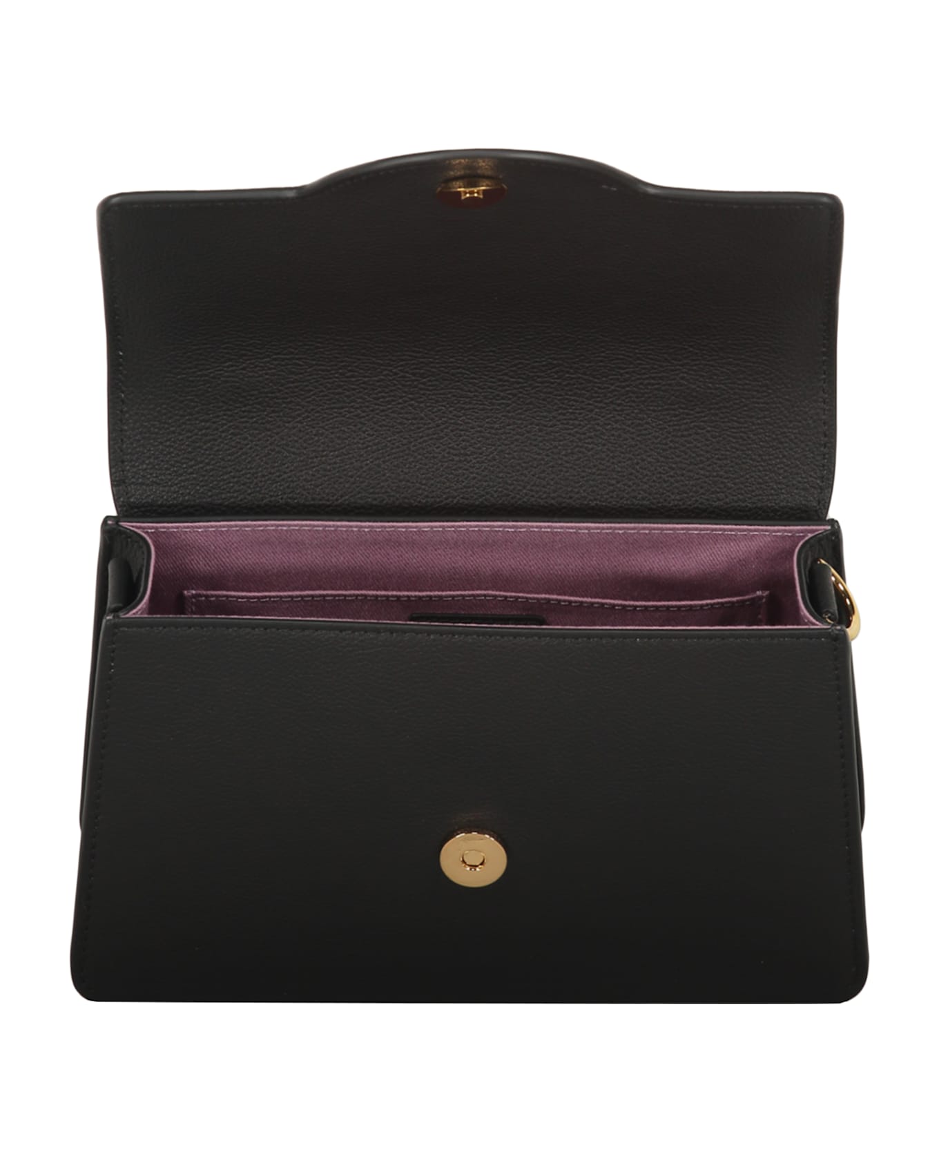 Versace Leather Mini Bag - black