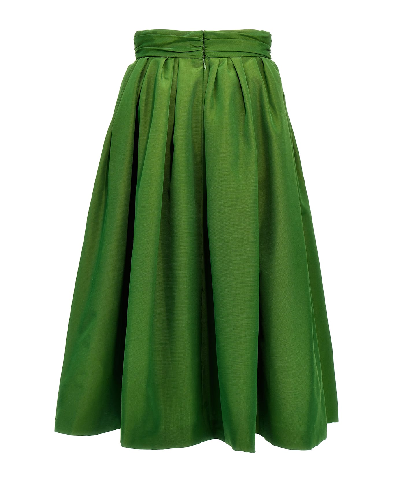 Carolina Herrera High Waist Skirt - Green