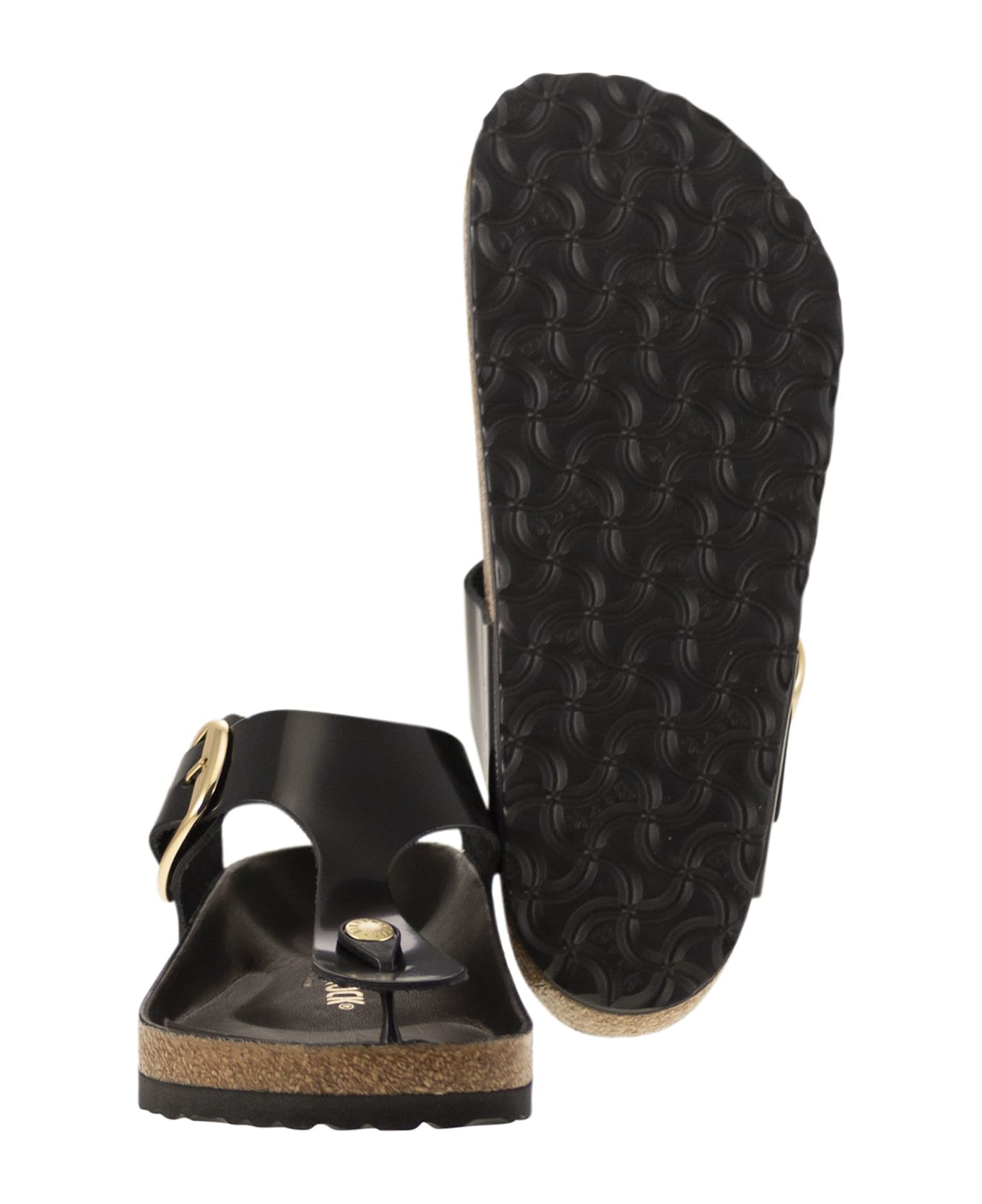 Birkenstock Gizeh Big Buckle - Flip-flops With Buckle - Black