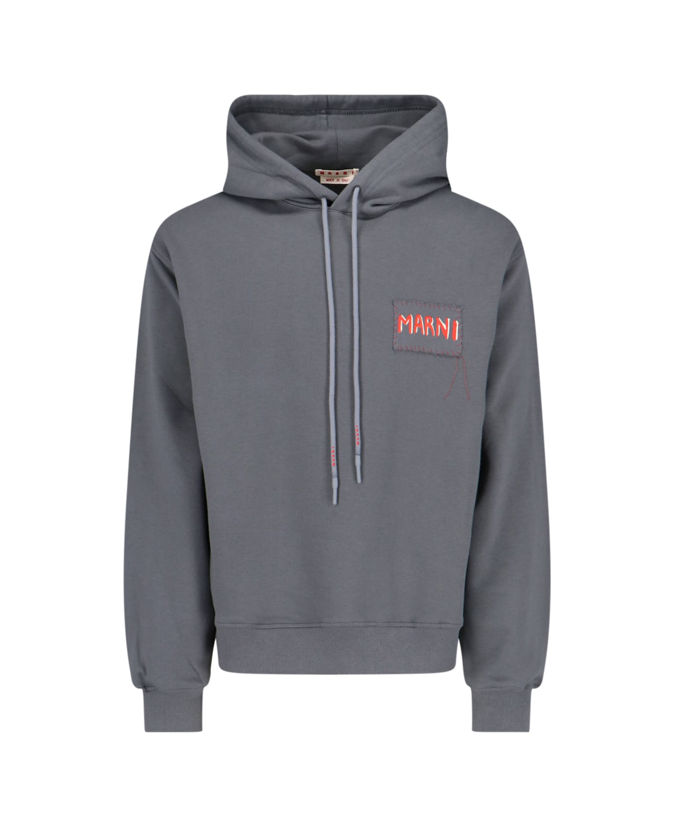 Marni Logo Hoodie - GREY