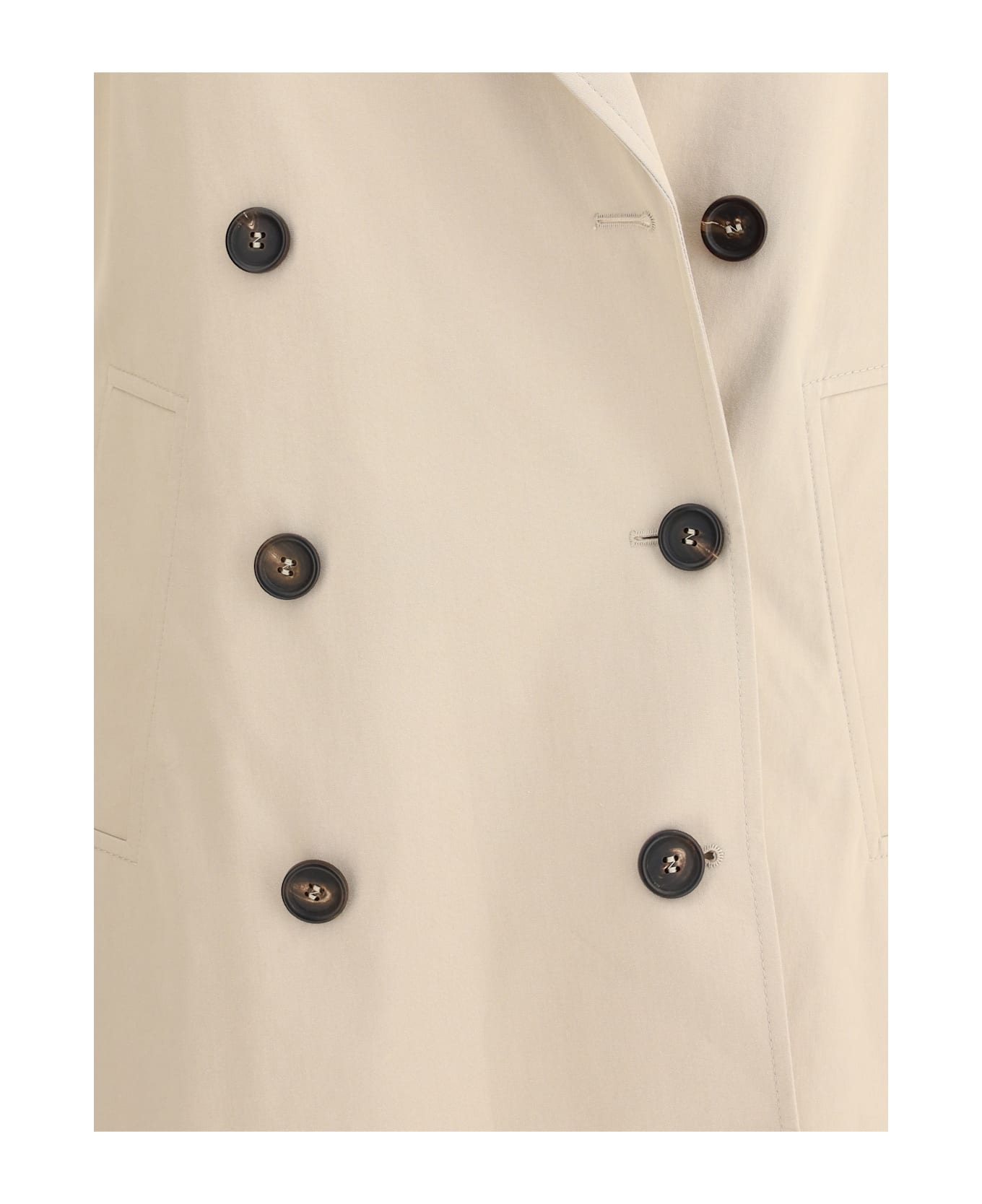 Brunello Cucinelli Midi Trench Coat