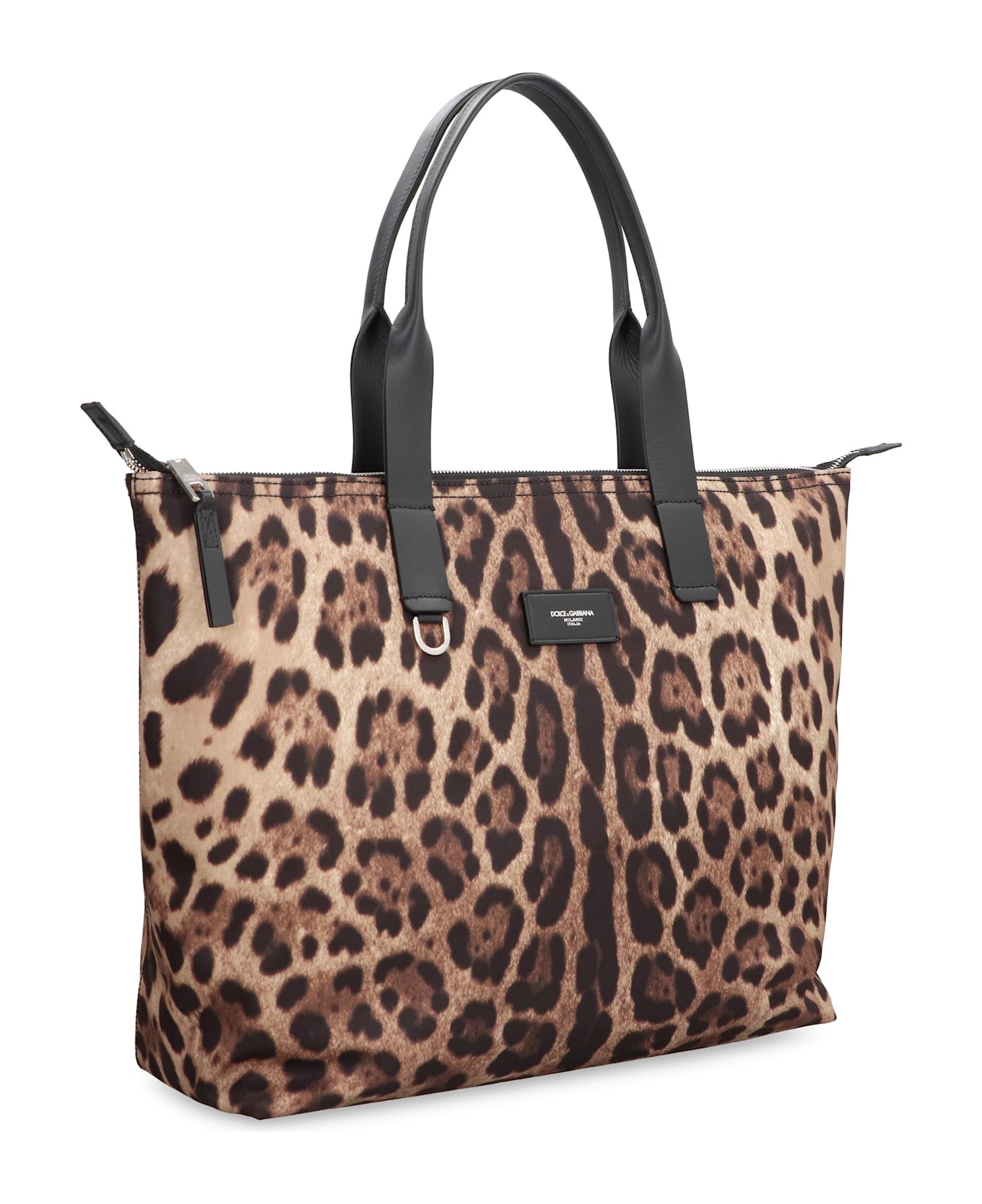 Dolce & Gabbana Nylon Shopper Bag - Animalier
