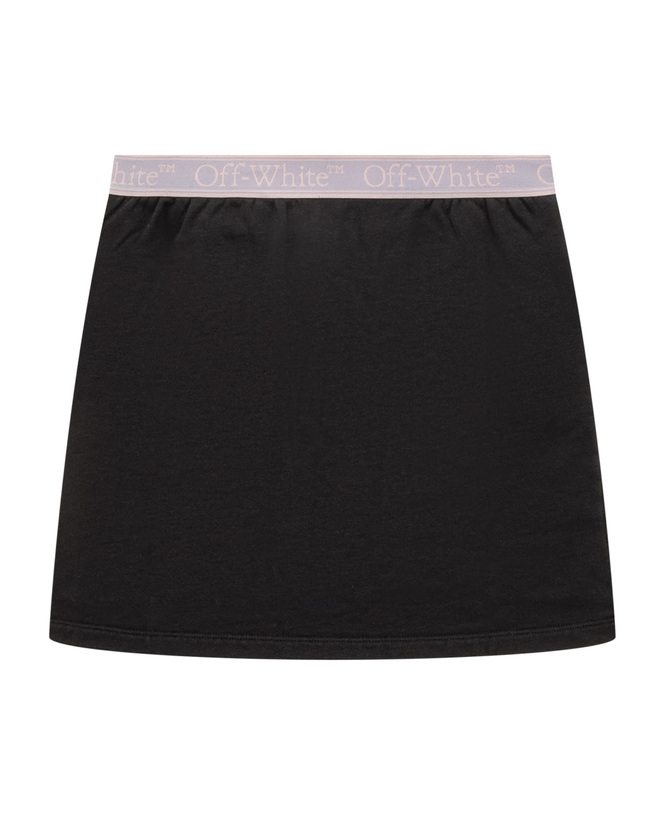 Off-White Bookish Skirt - BLACK LILAC