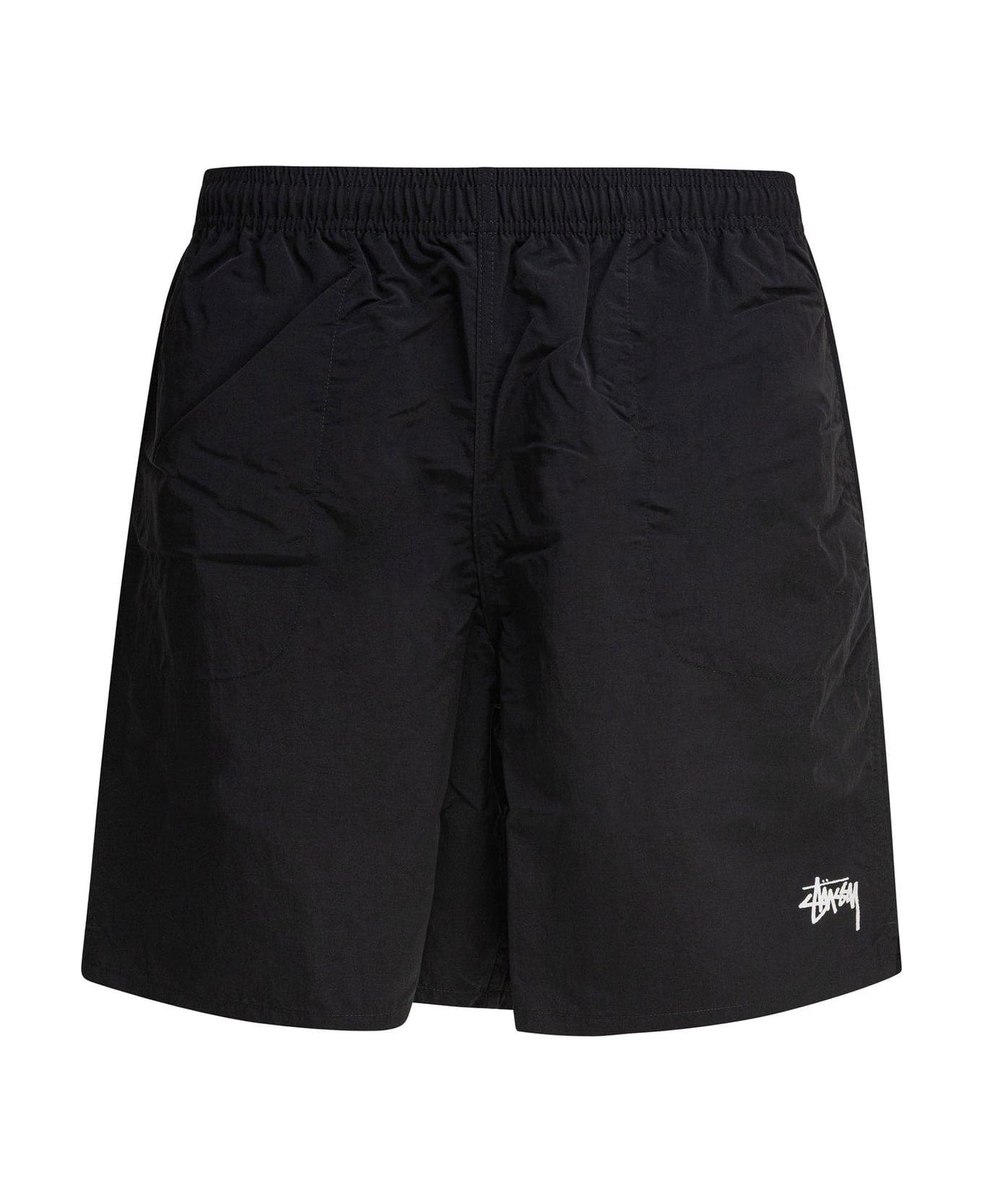 Stussy Stook Drawstring Water Shorts - Black