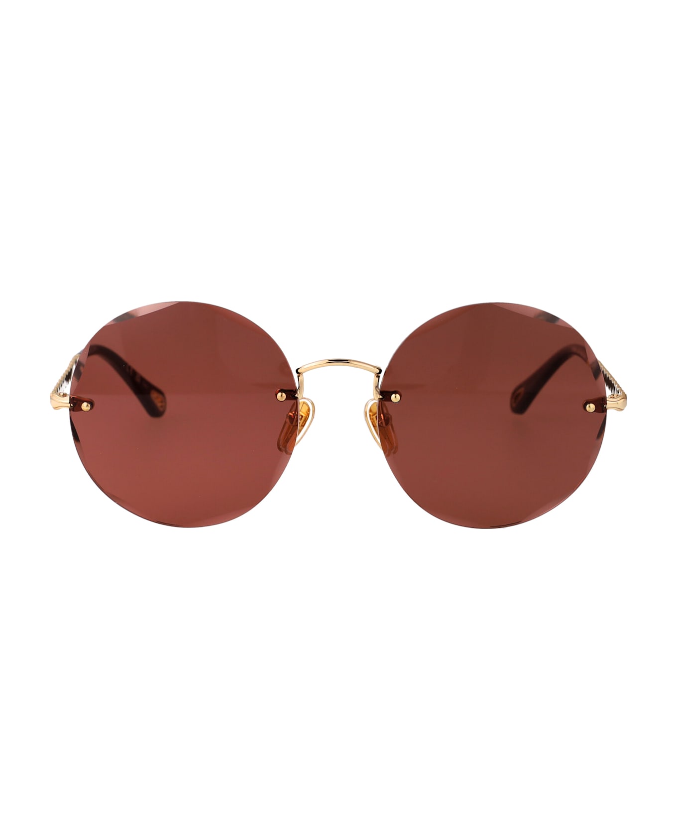 Chloé Eyewear Ch0254s Sunglasses - GOLD-GOLD-RED