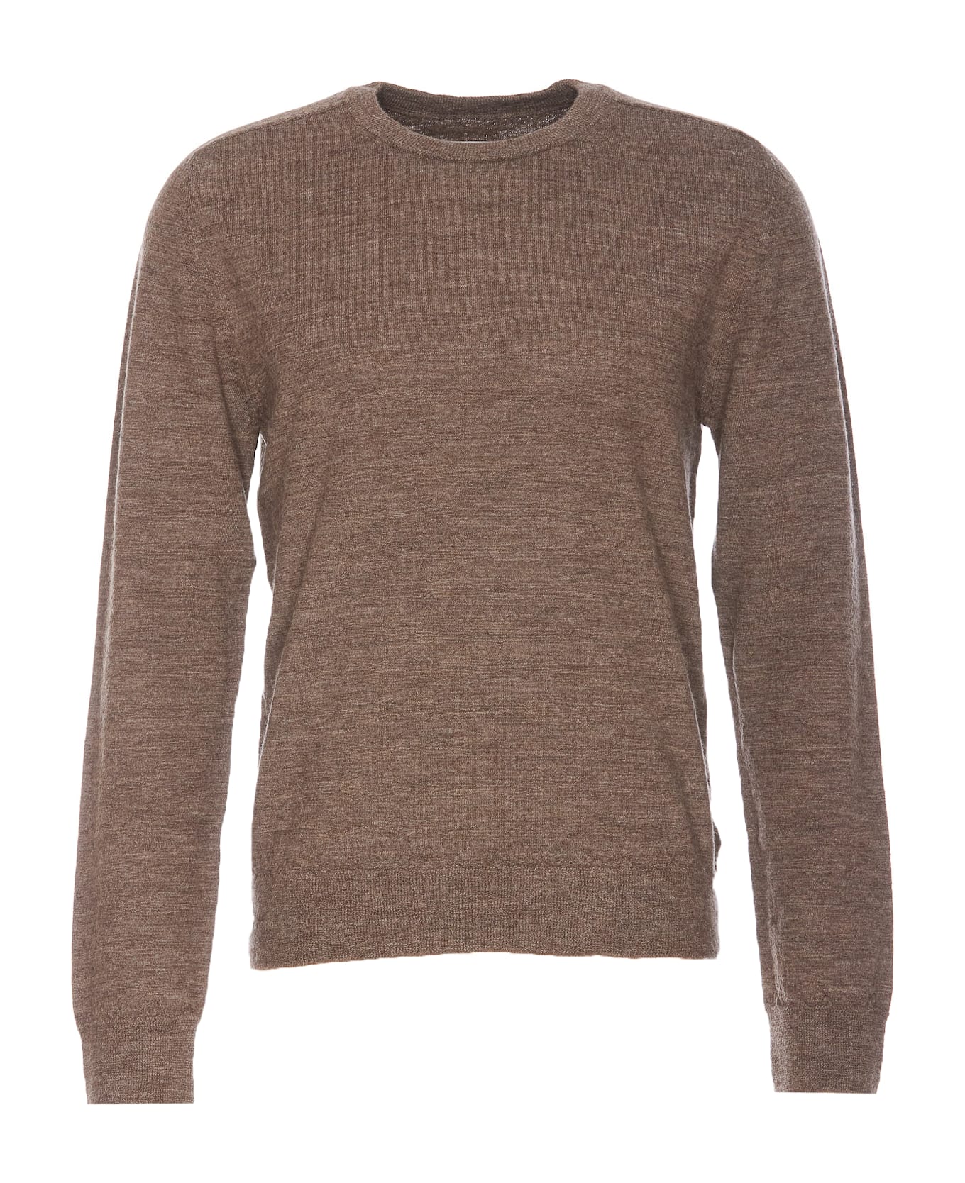 Maison Margiela Elbow Patch Sweater - Brown