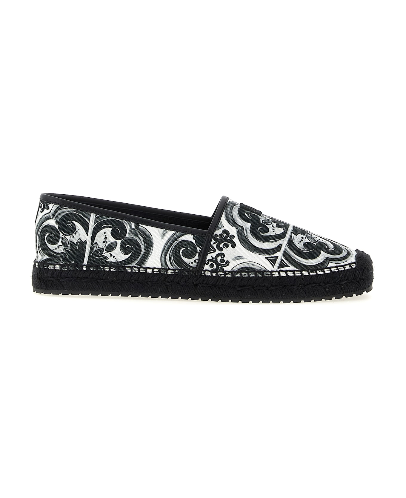 Dolce 
Gabbana 
maiolica
 Espadrilles - White/Black