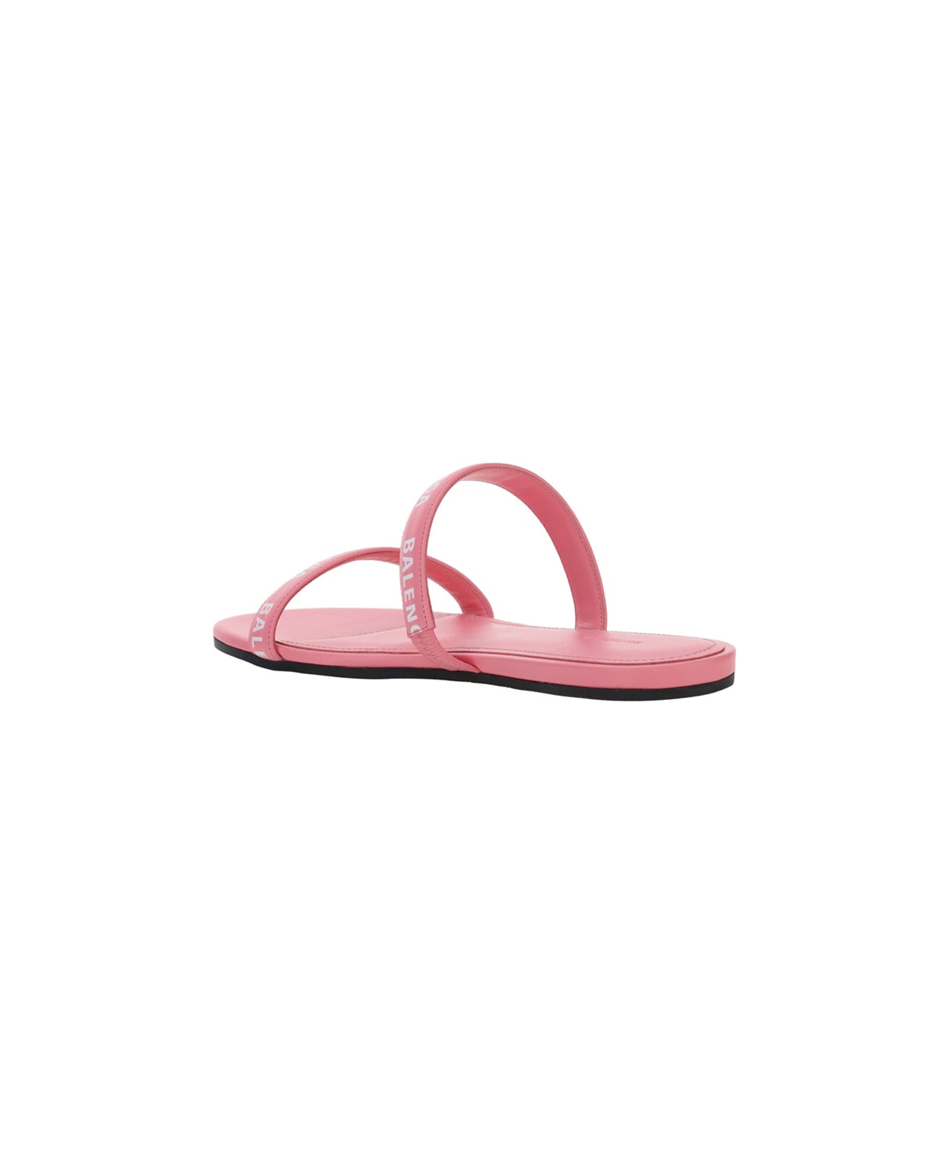 Balenciaga Round Sandal - Sweet pink/white
