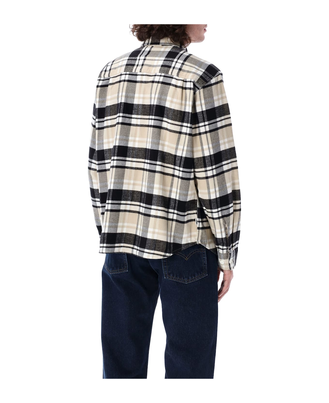 Obey Hardwork Dillon Shirt - SILVER GREY MULTI