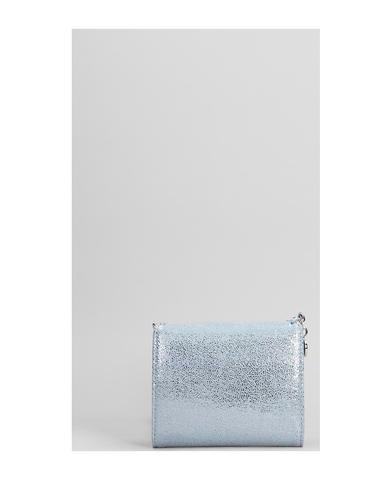 Stella McCartney Wallet In Cyan Polyester - cyan