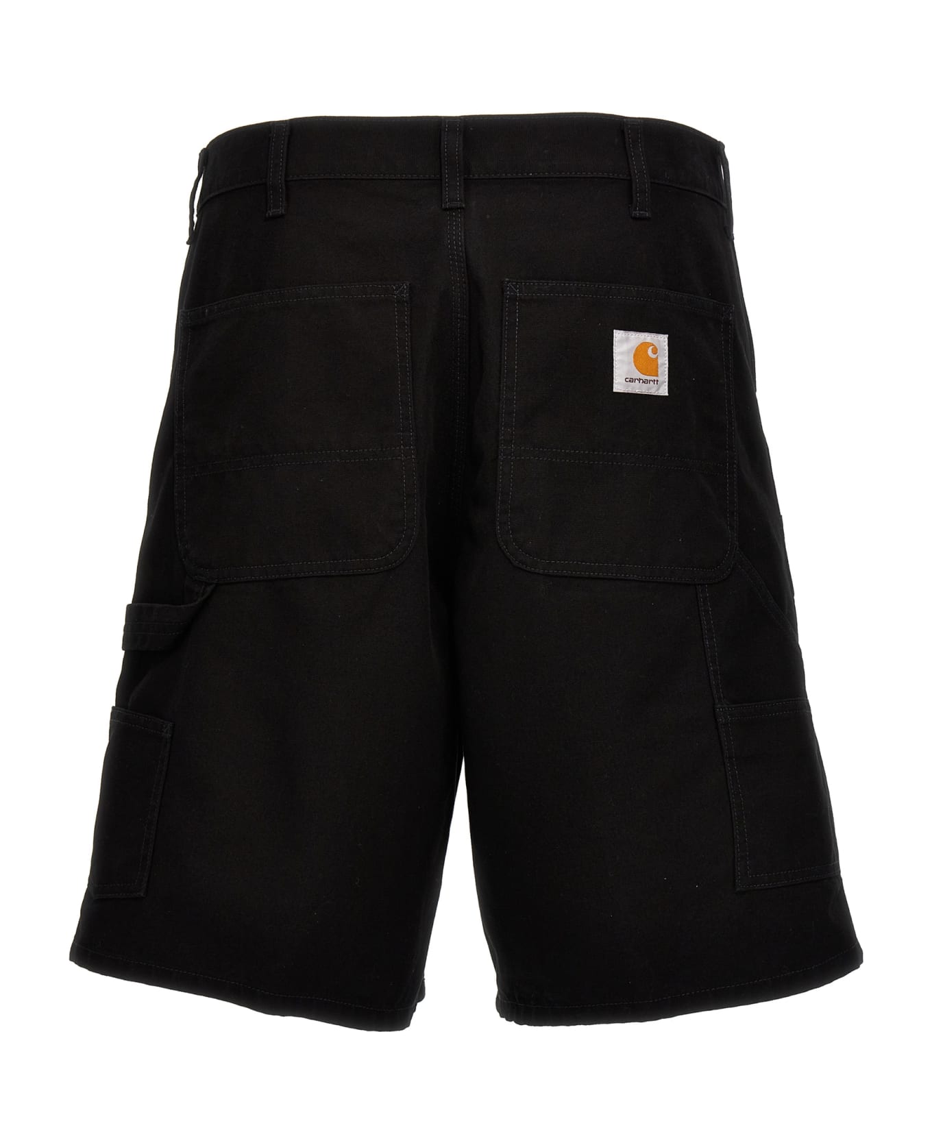 Carhartt 'double Knee' Bermuda Shorts - Black  