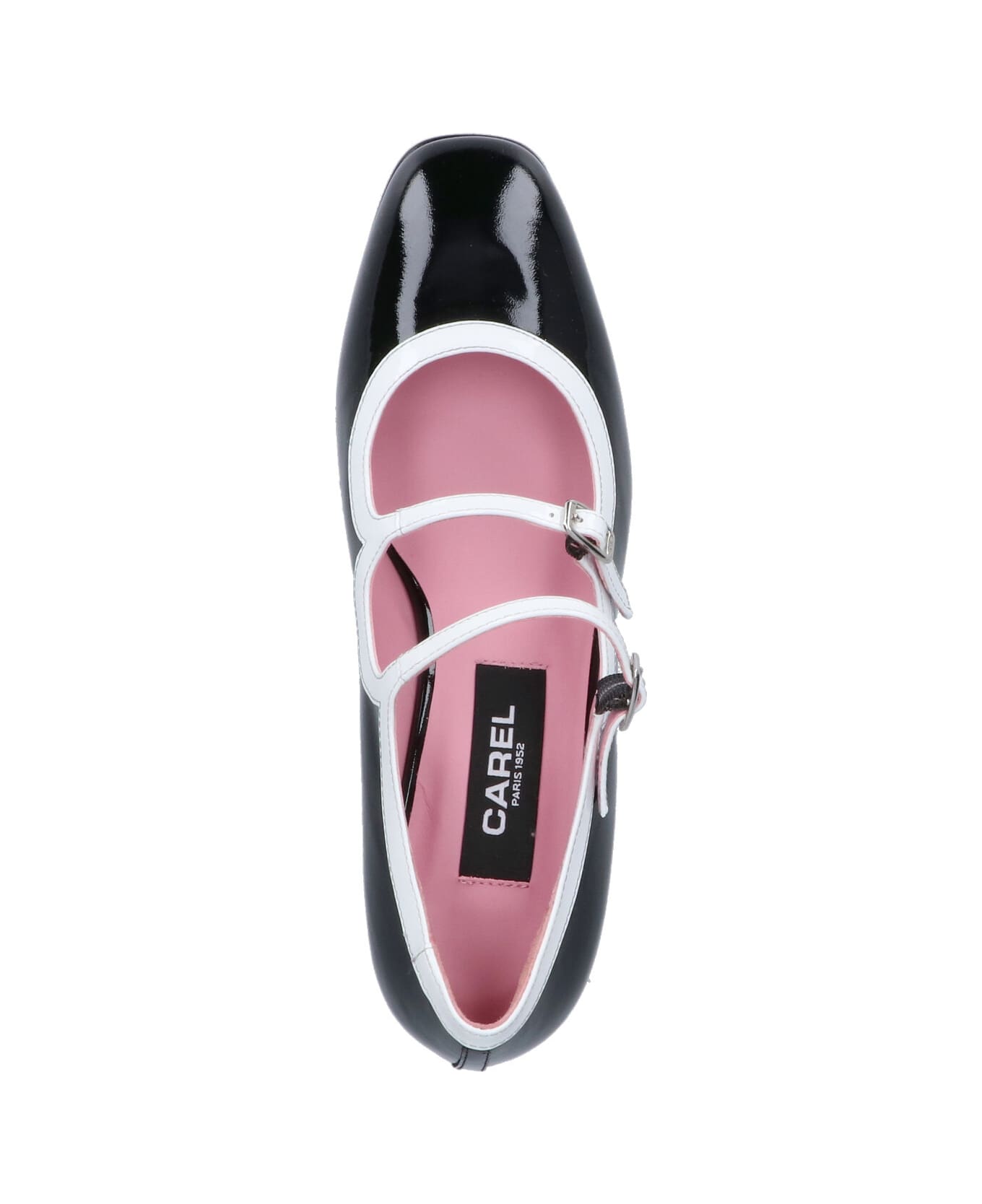 Carel Mary Jane Pumps "bleuet" - Black  