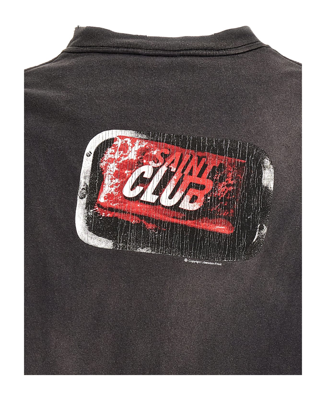 SAINT Mxxxxxx 'saint Club' T-shirt - Black   フリース