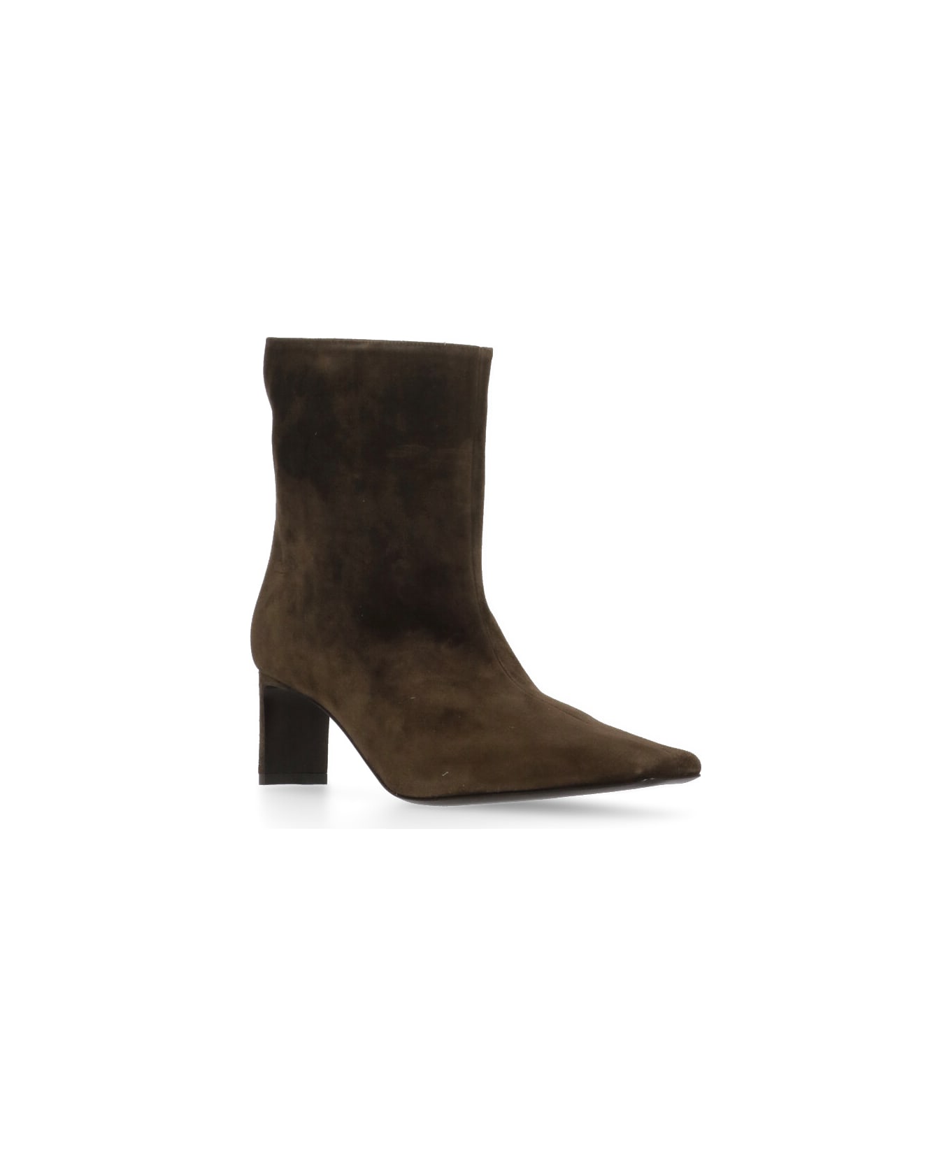 Khaite Leather Boots - Brown