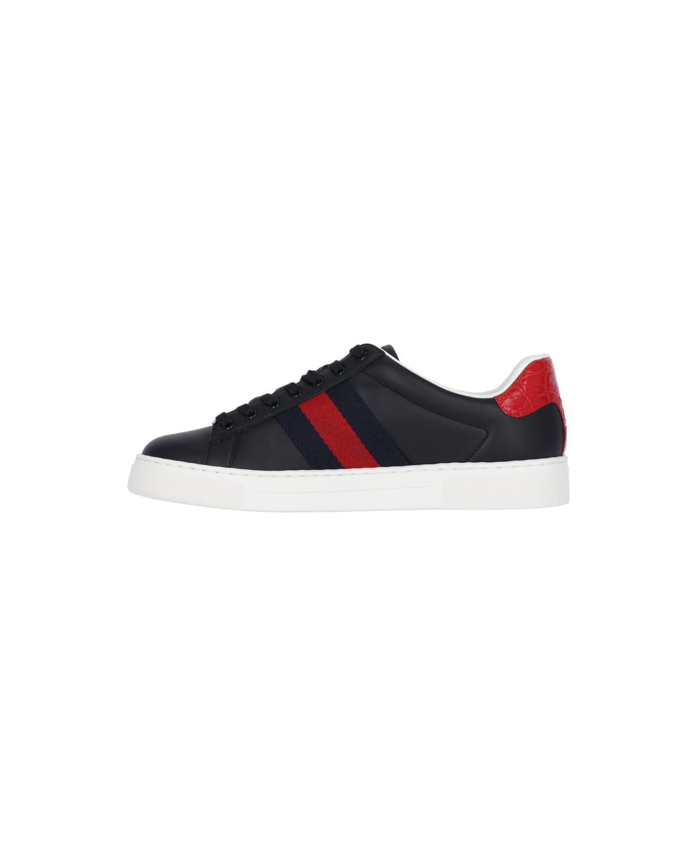 Gucci "ace" Low-top Sneakers - Black  