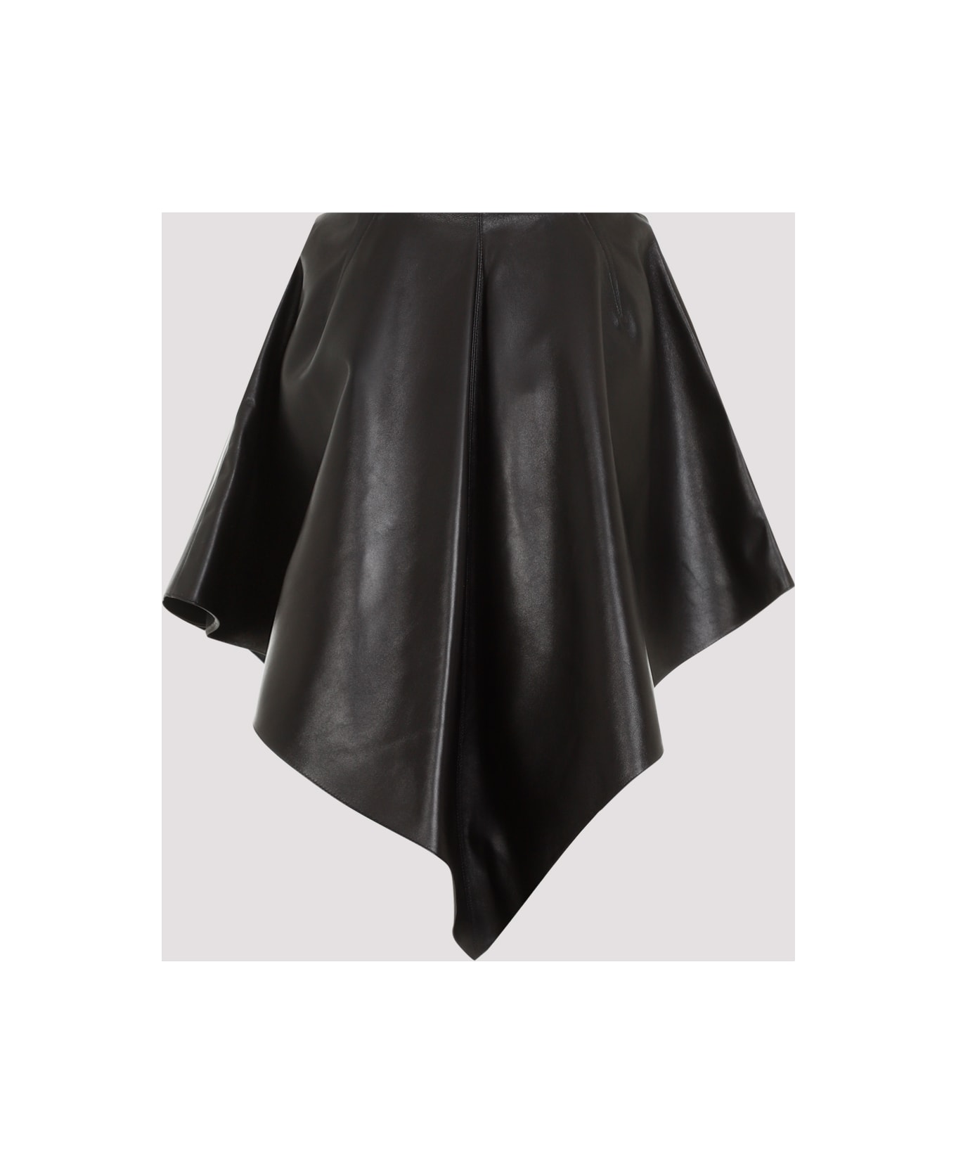 Alaia Alaïa Triangle Leather Skirt - Noir Alaia