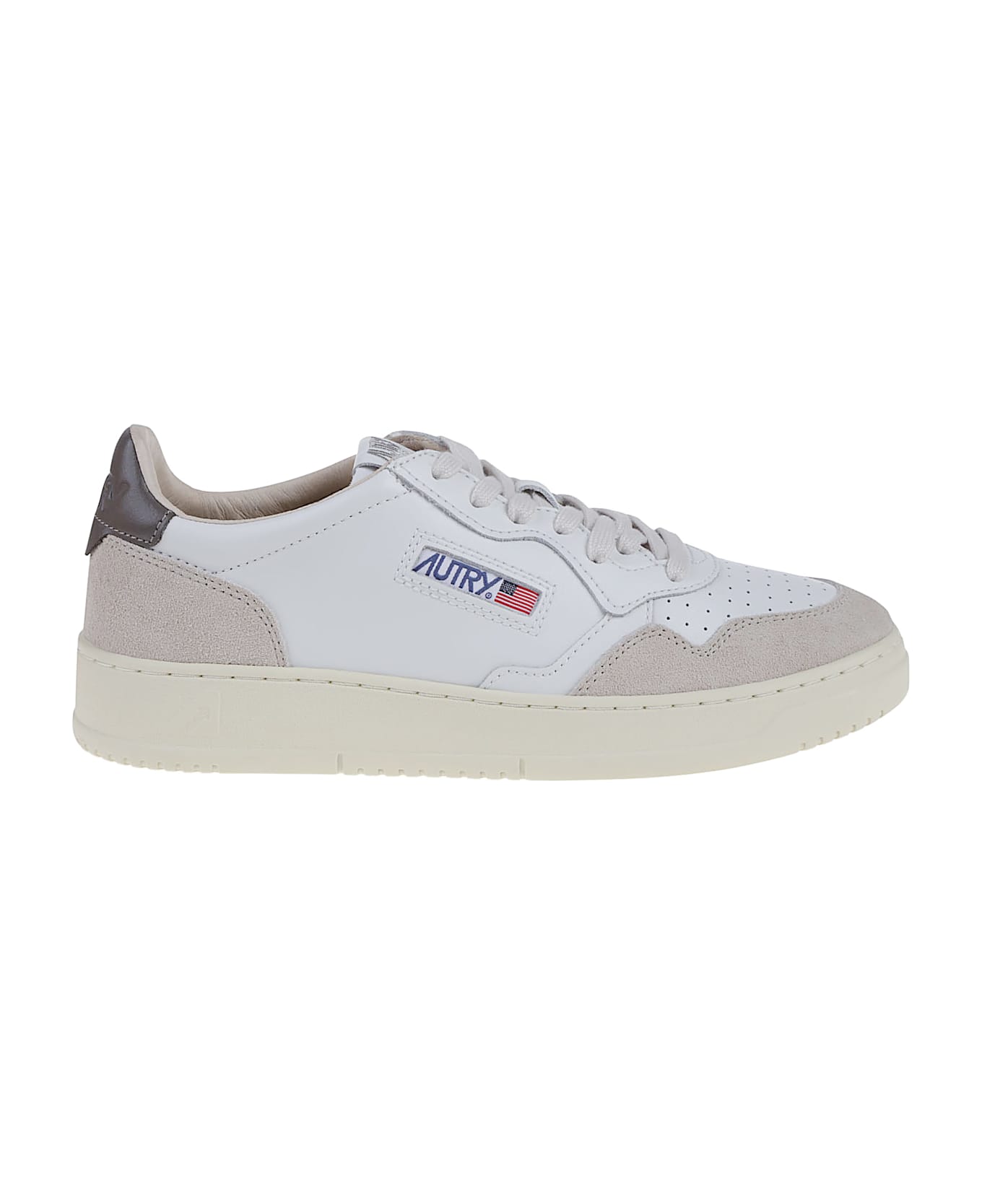 Autry Medalist Low Sneakers - White/morel