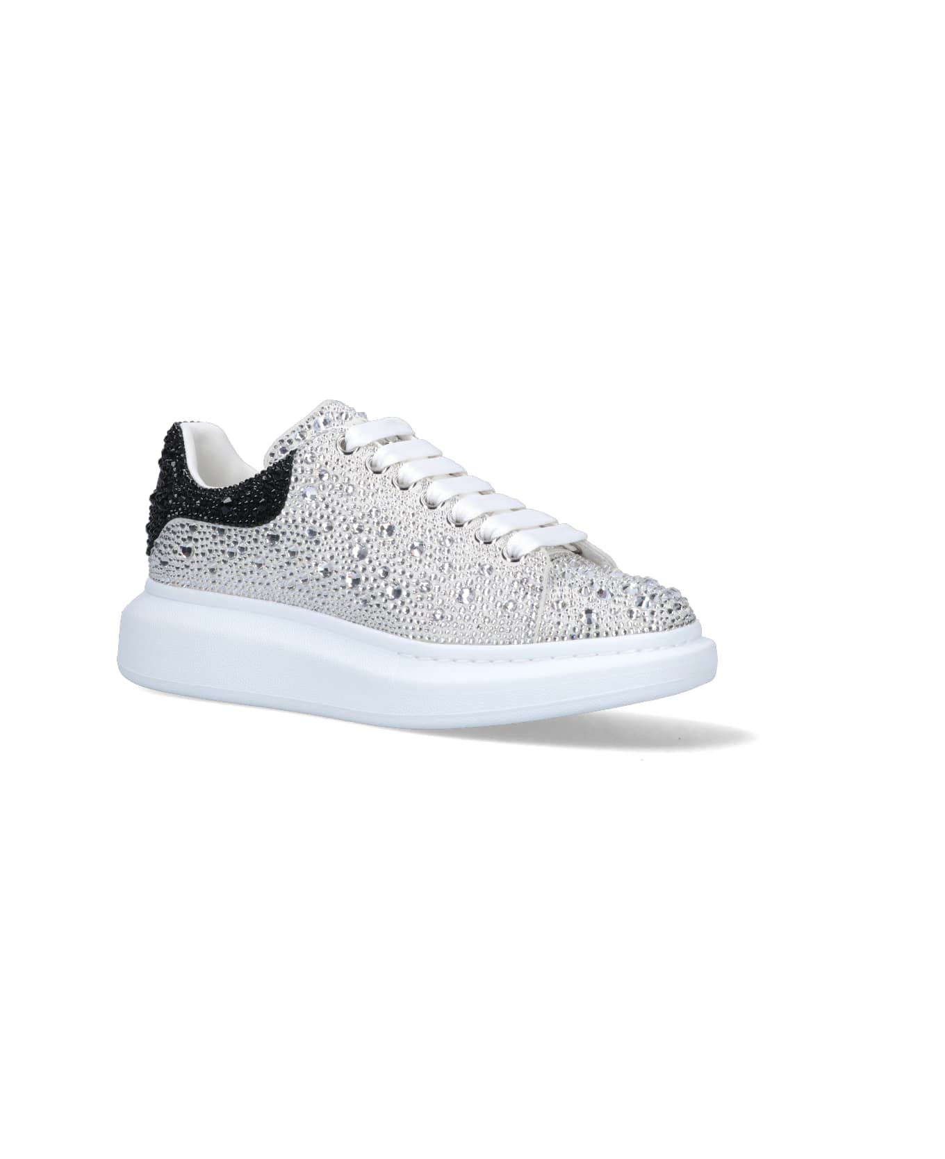 Alexander McQueen Oversize Crystals Sneakers - 9329