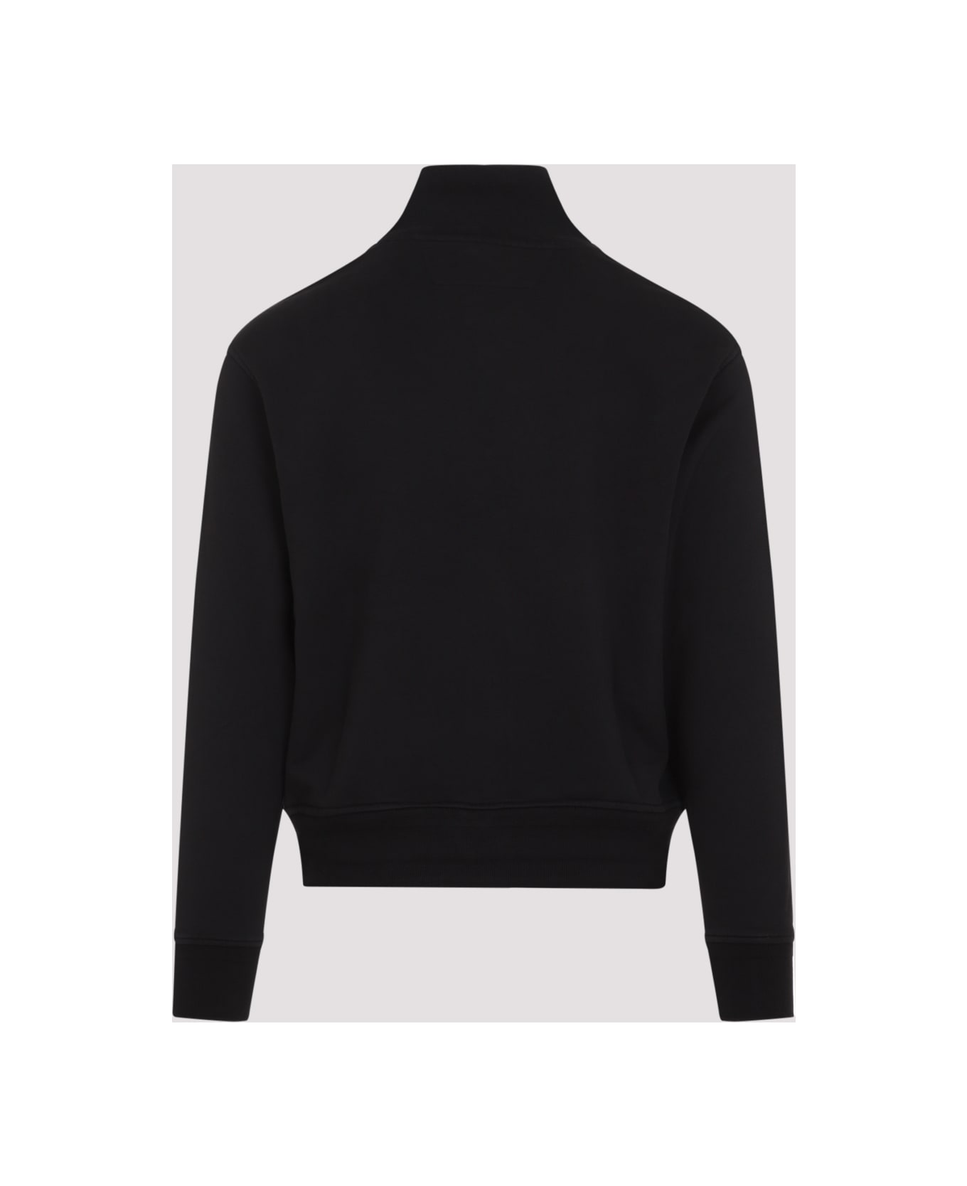 C.P. Company Full Button Sweatshirt - Black