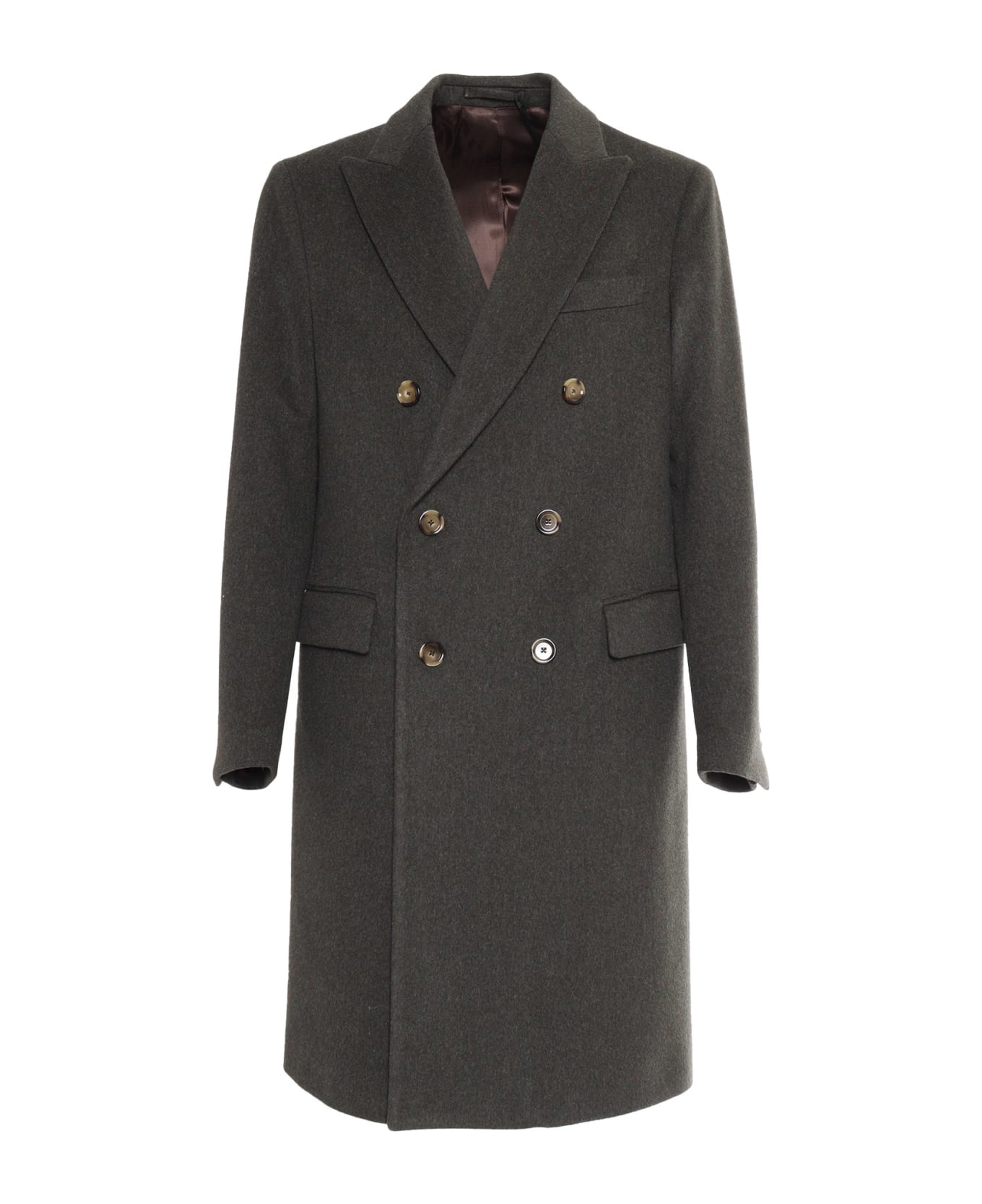 Lardini Drop Reg Man Coat - MULTICOLOR