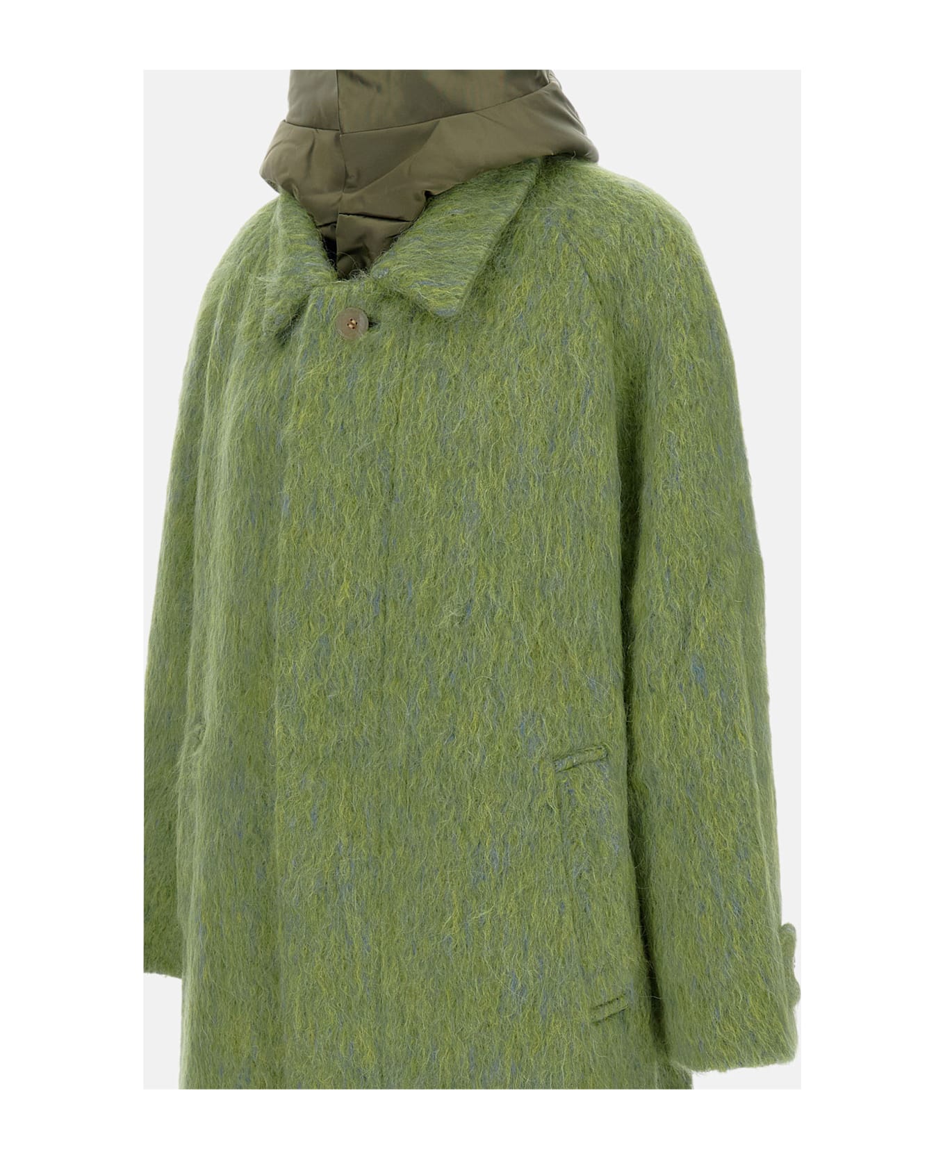 Tanaka Hoodedcoat - Green