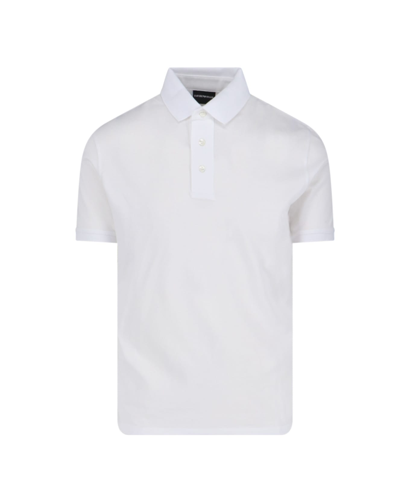 Emporio Armani Basic Polo Shirt - White