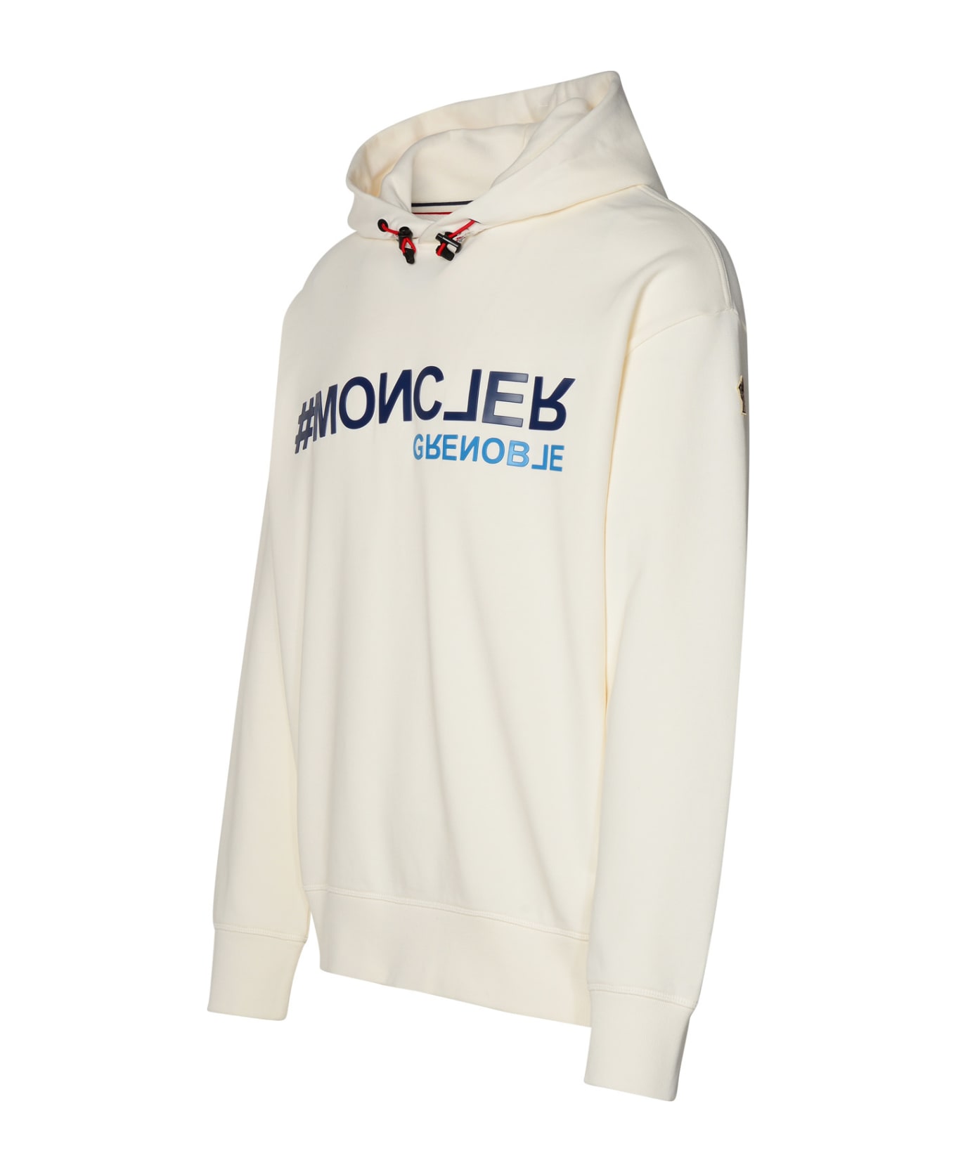Moncler Ivory Cotton Sweatshirt - 041