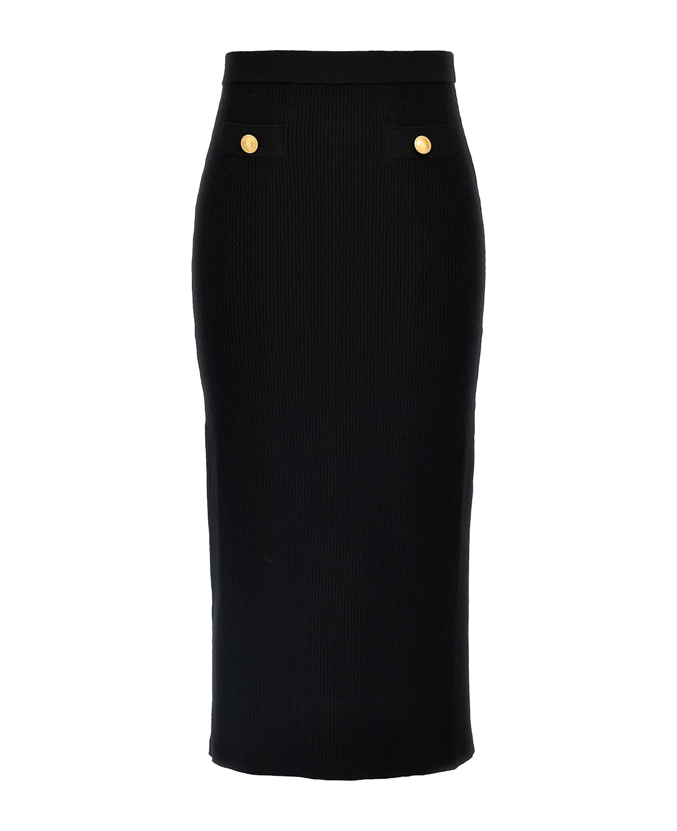 Alessandra Rich Midi Skirt - Black  