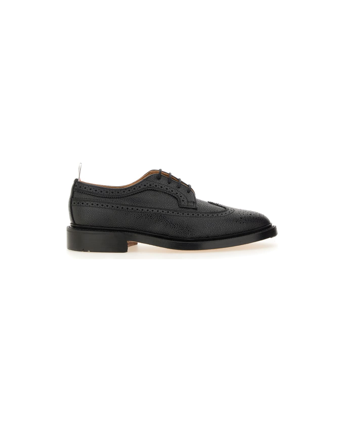 Thom Browne Brogue Classic Longwing - BLACK