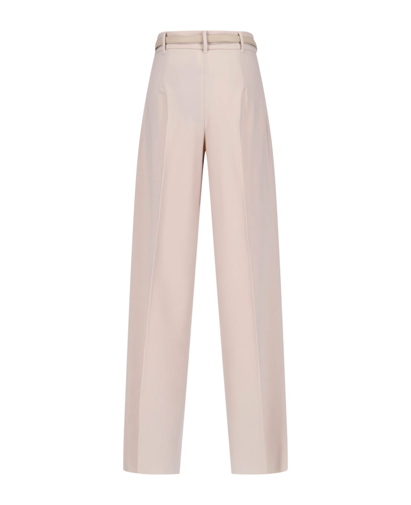Max Mara Belted Pants - Beige