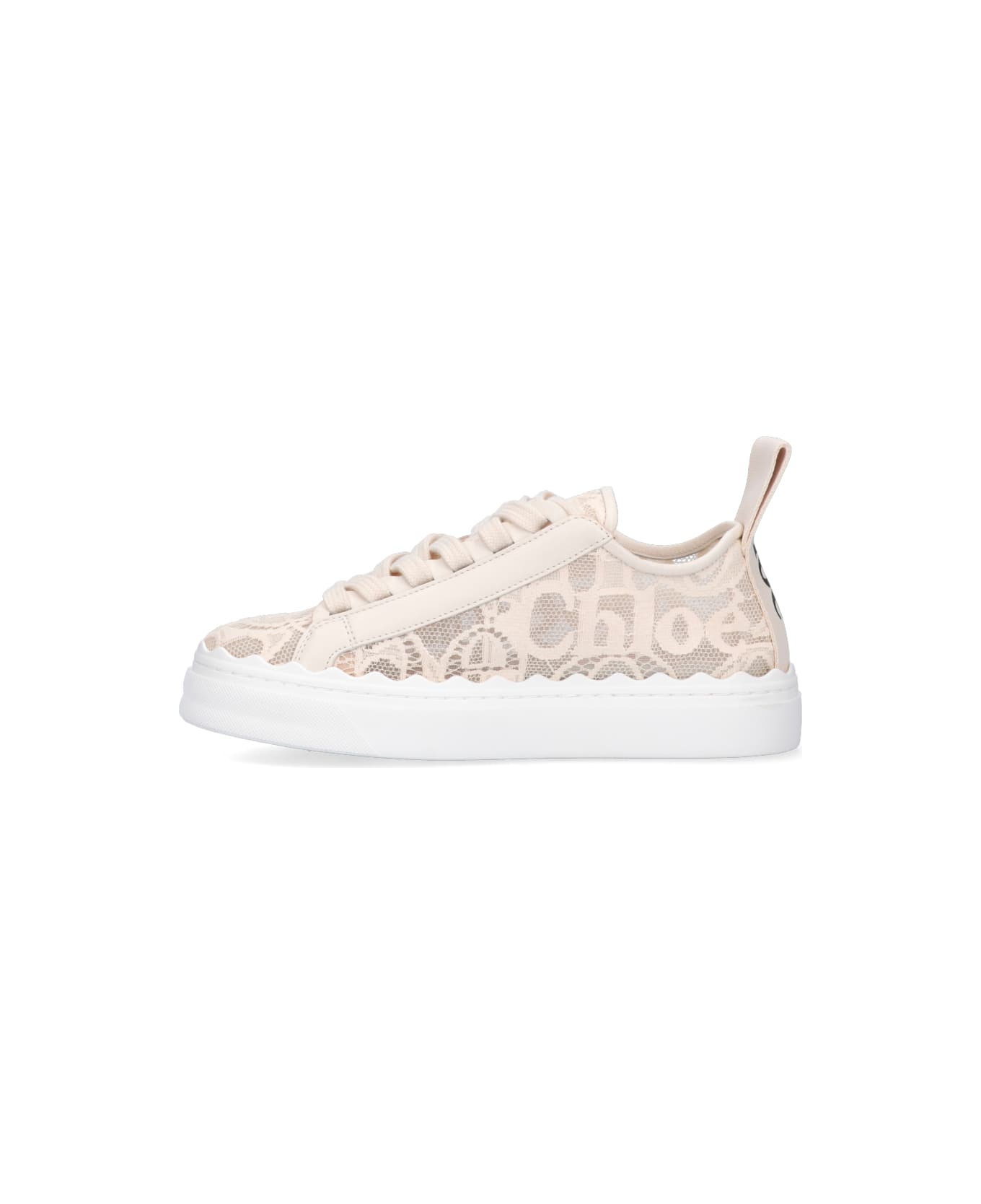 Chloé Lauren Sneakers - Cream