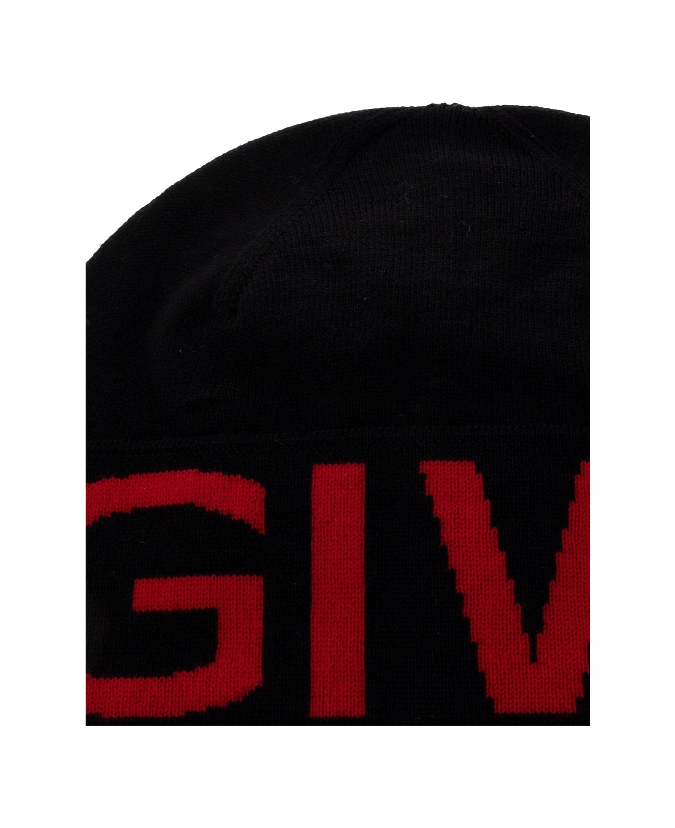 Givenchy Wool Logo Hat - Black 帽子