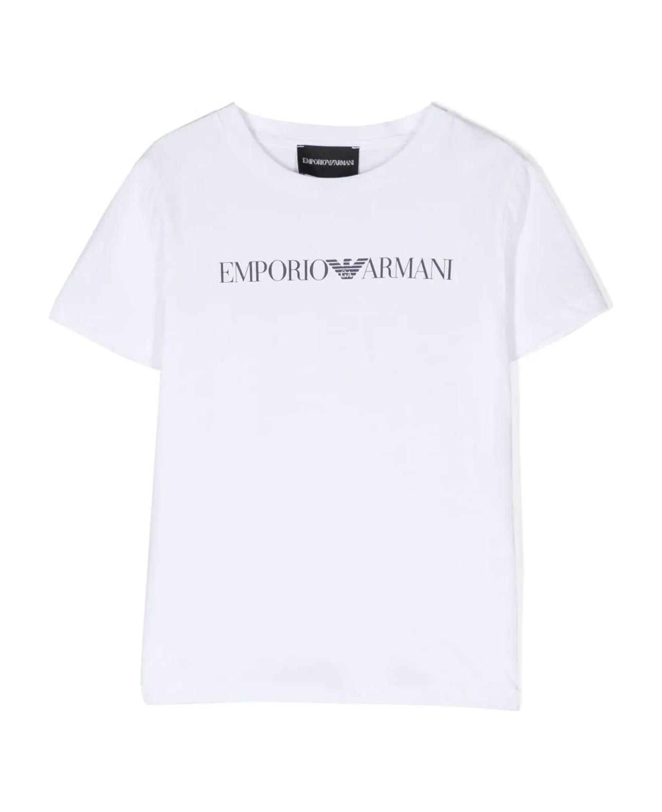 Emporio Armani T-shirts And Polos White - White Tシャツ＆ポロシャツ