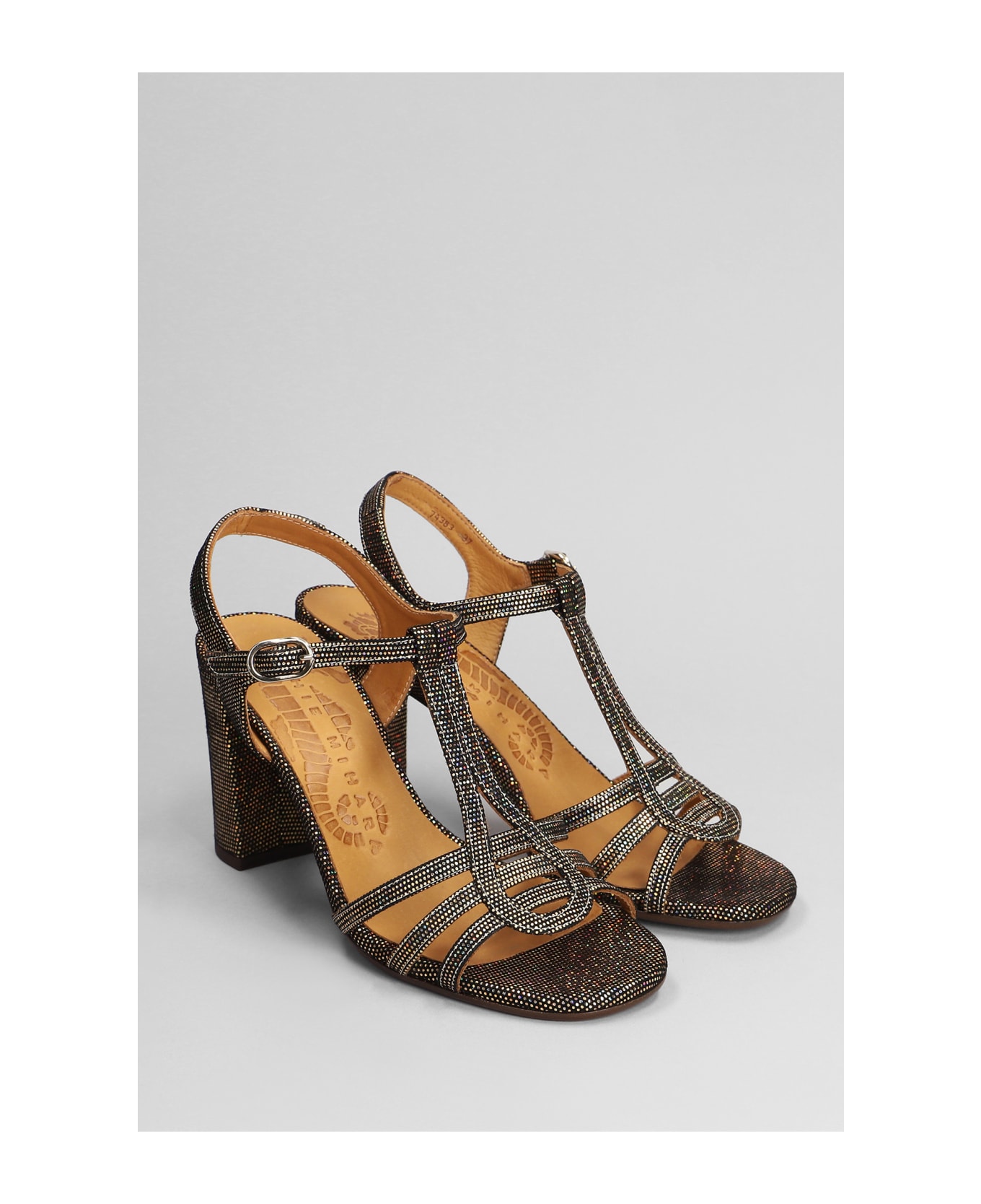 Chie Mihara Babi 44 Sandals In Gold Leather - gold