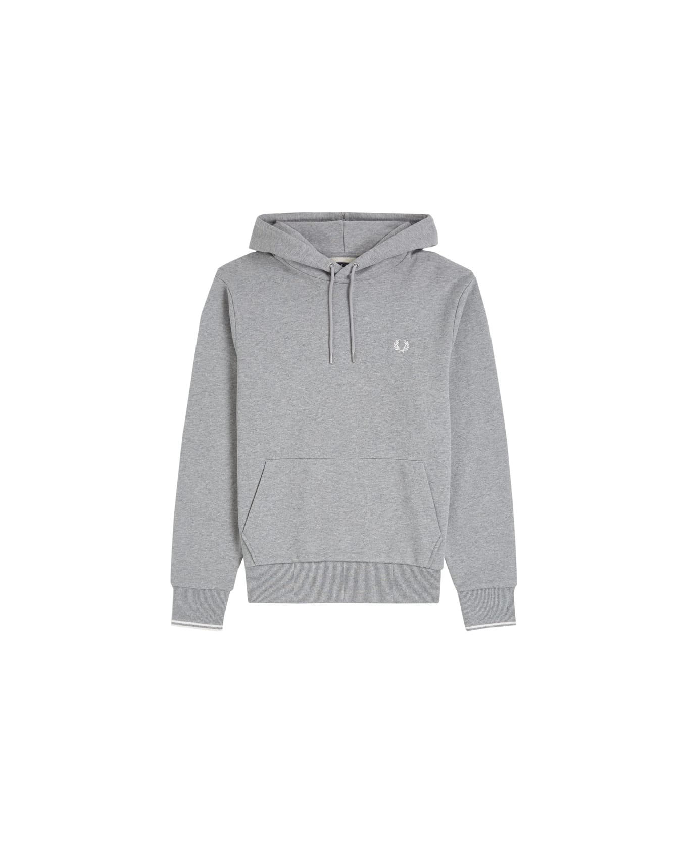 Fred Perry Sweatshirt With Logo - GREY