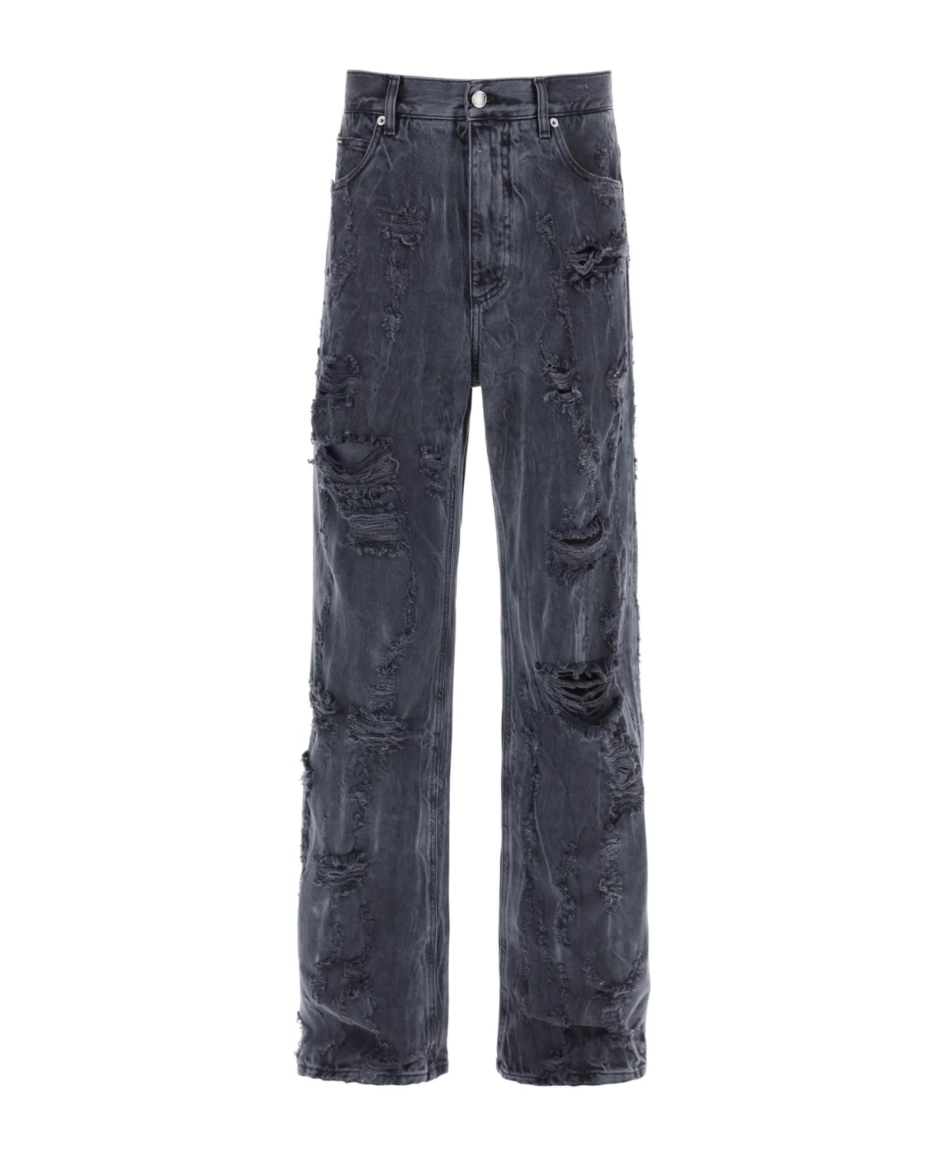 Dolce & Gabbana Destroyed-effect Jeans - VARIANTE ABBINATA (Grey)