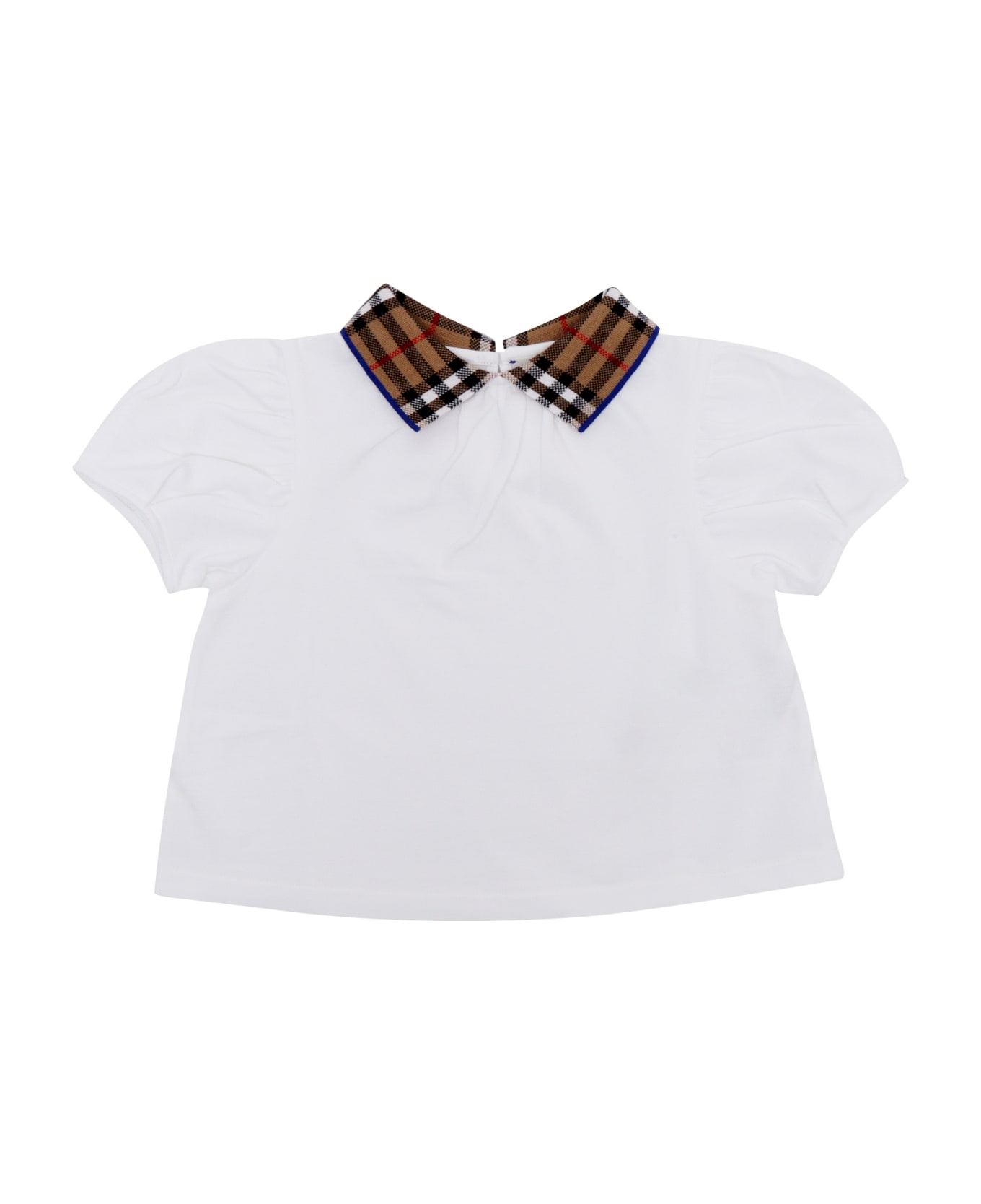 Burberry White T-shirt - WHITE