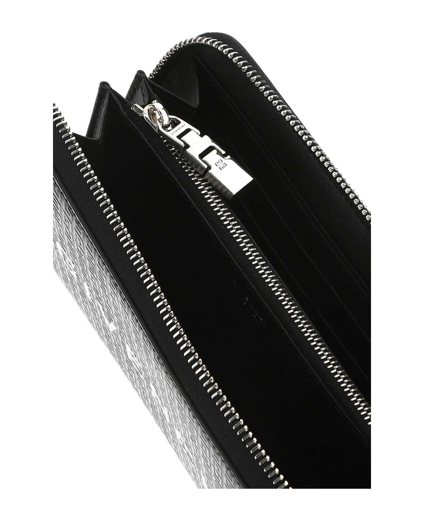 Givenchy 4g Motif Zipped Wallet - NERO