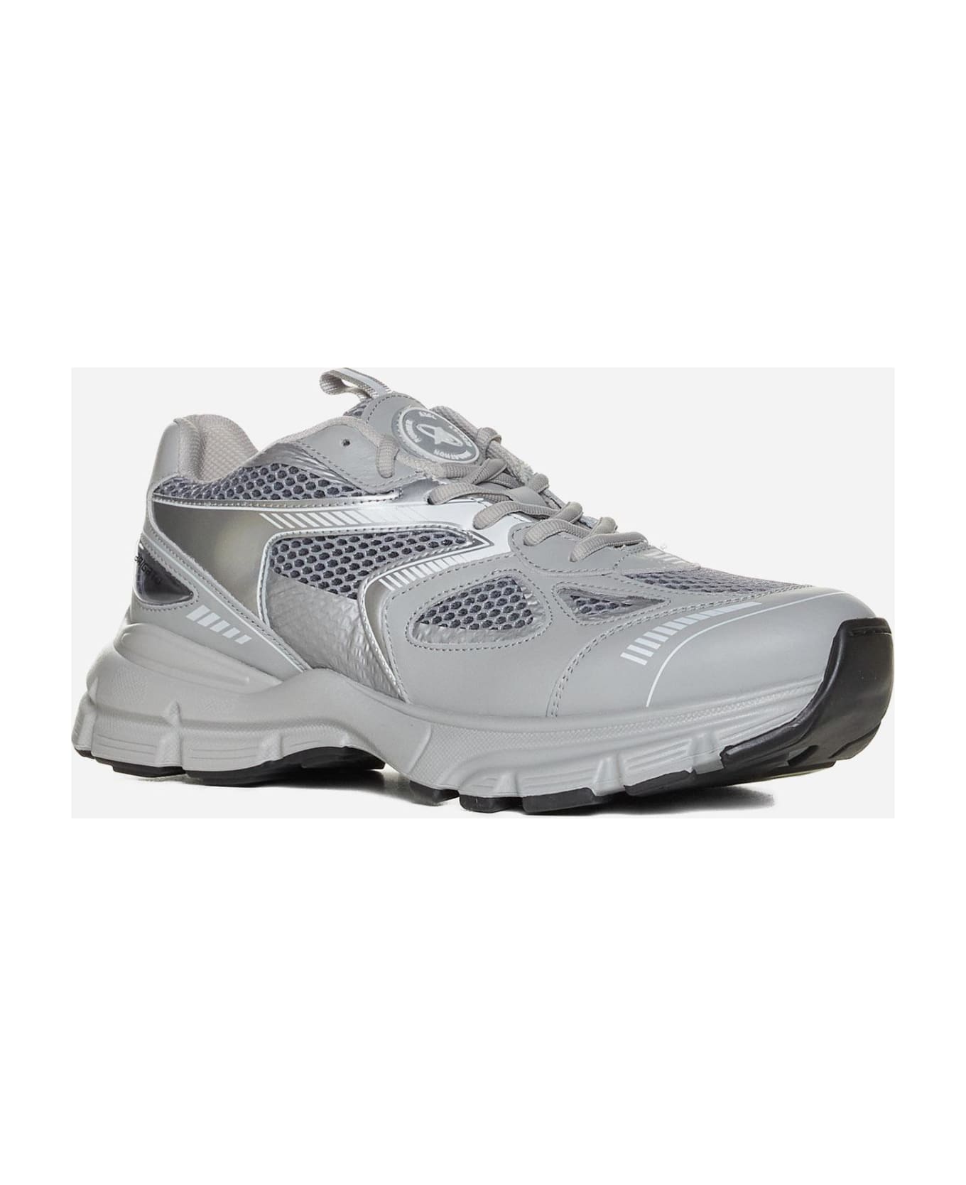 Axel Arigato Marathon Runner Leather And Mesh Sneakers