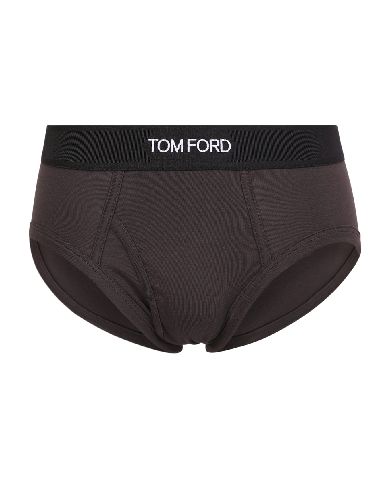 Tom Ford Briefs With Logo - Brown