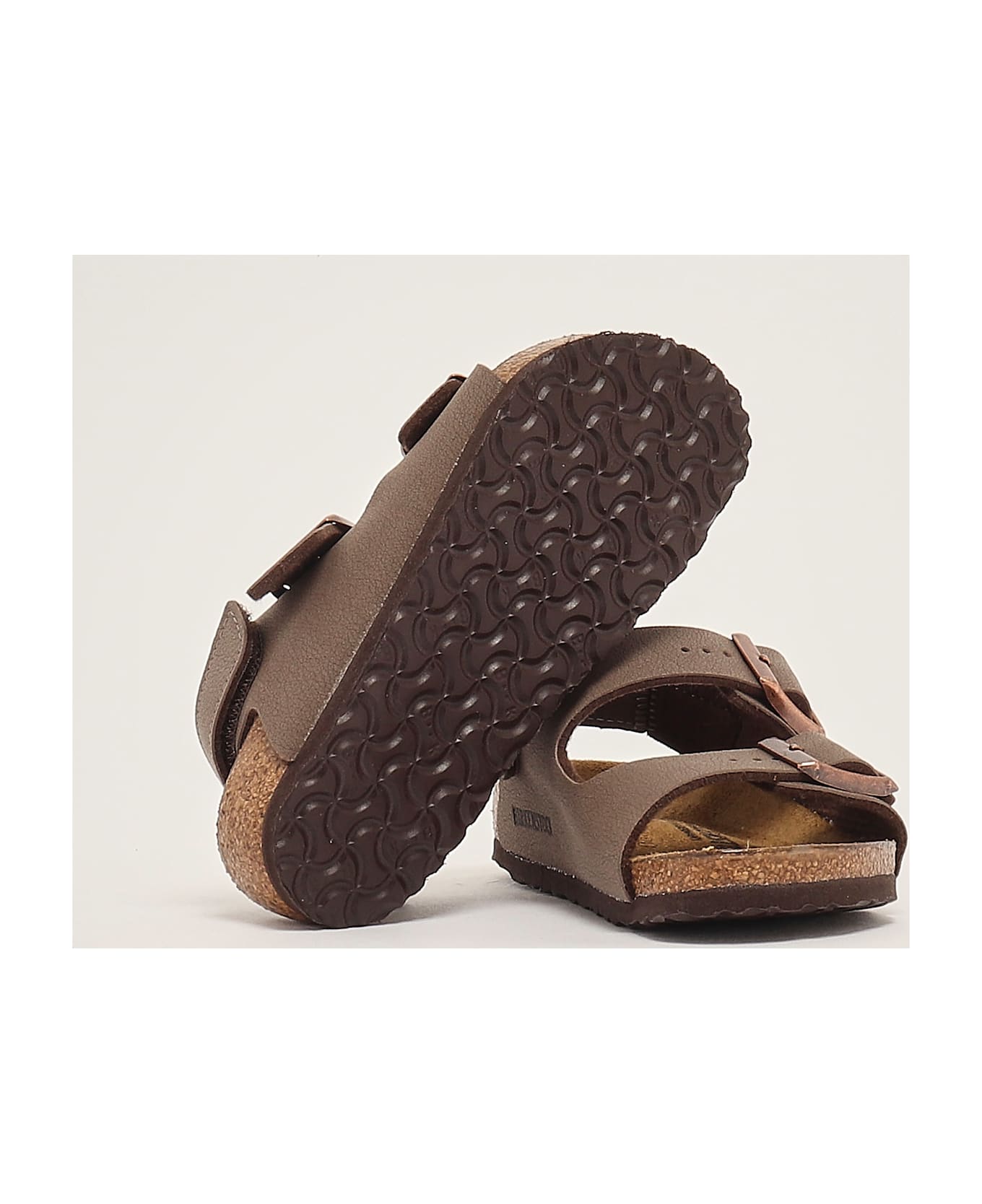 Birkenstock Milano Birkibuk Sandal - MOKA