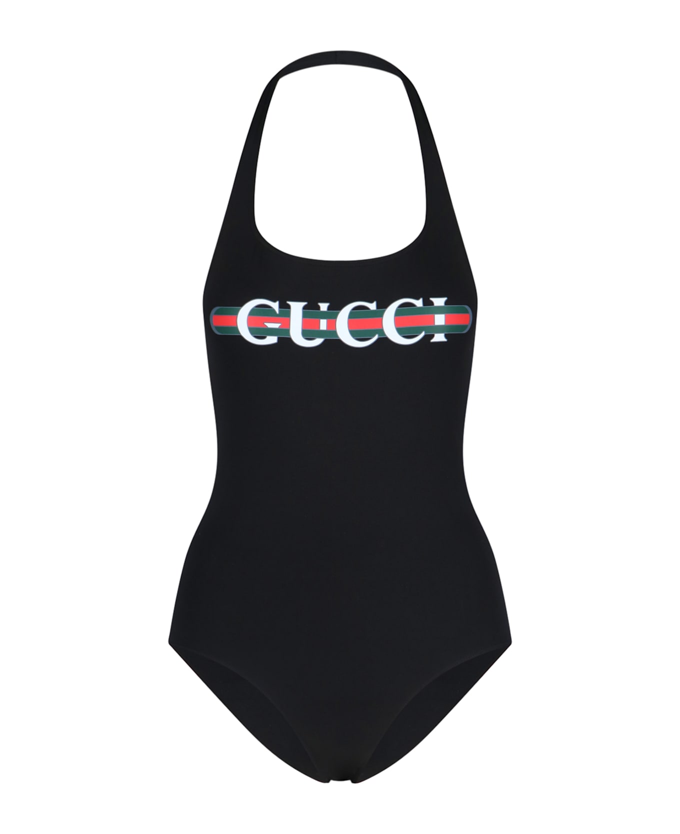 Gucci One-piece Swimsuit 
web
 - Black