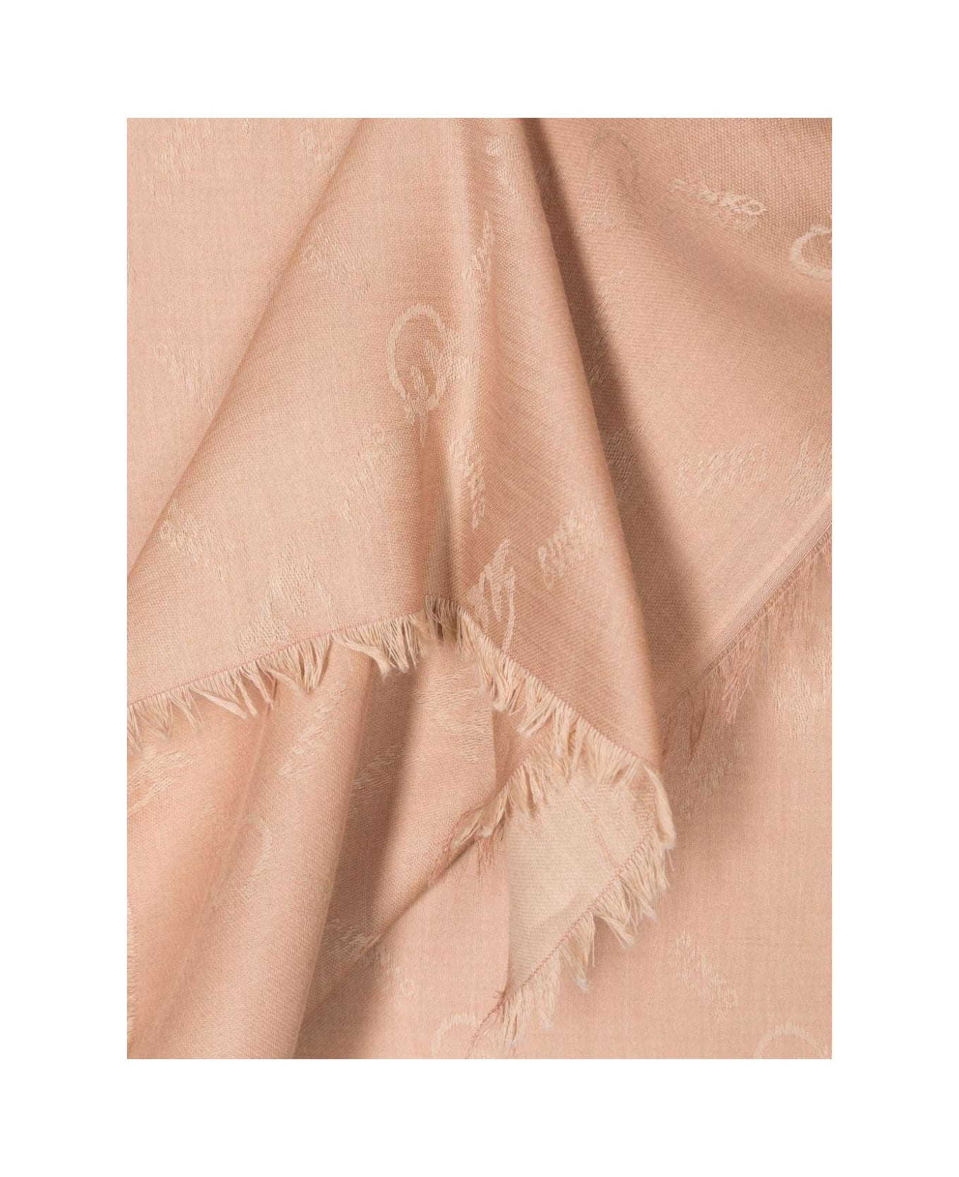 Pinko Logo Monogrammed Scarf - Pink スカーフ＆ストール