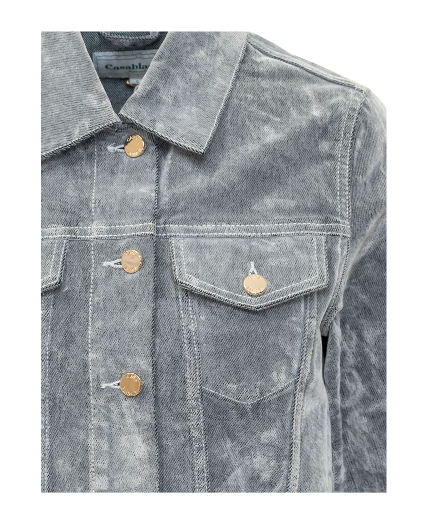 Casablanca Denim Jacket - PEACH