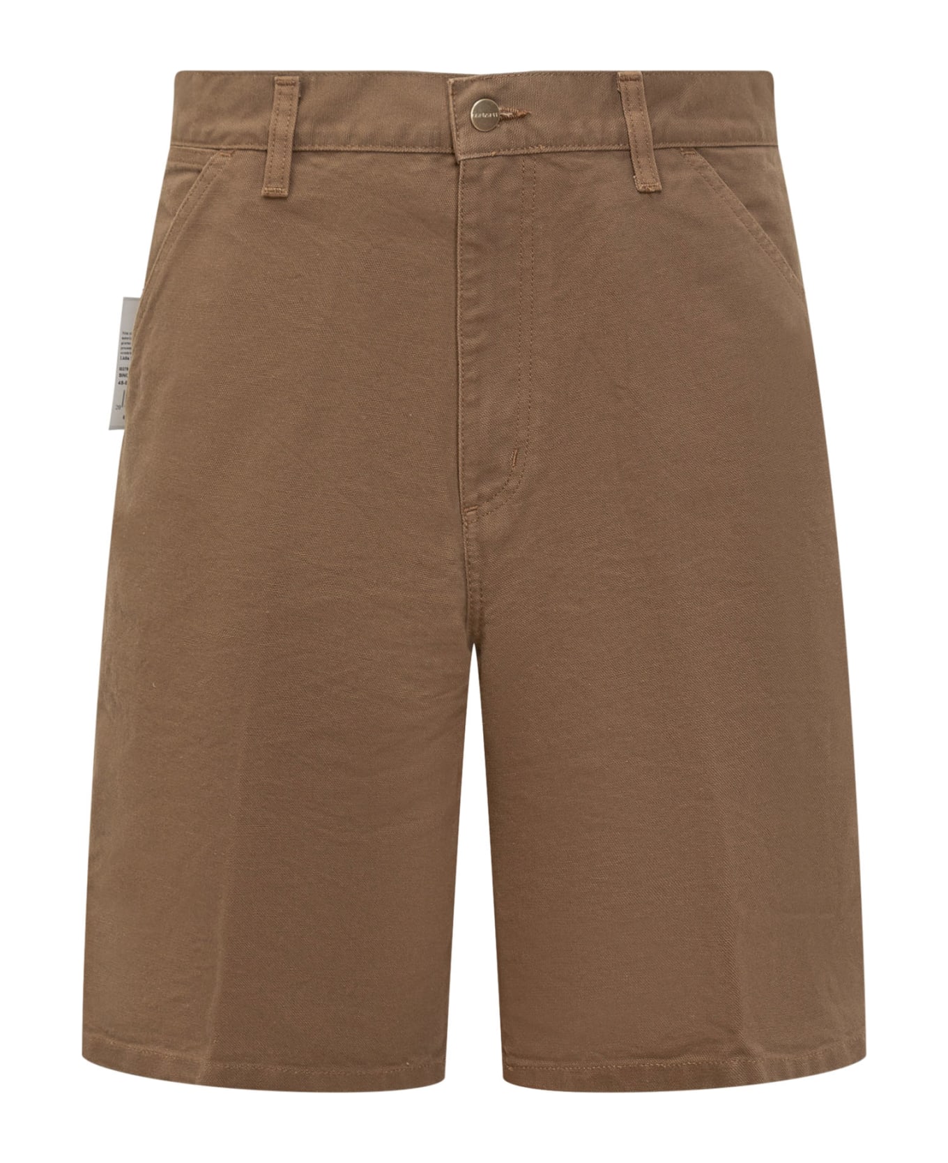 Carhartt Cotton Shorts - BOURBON AGED CANVAS