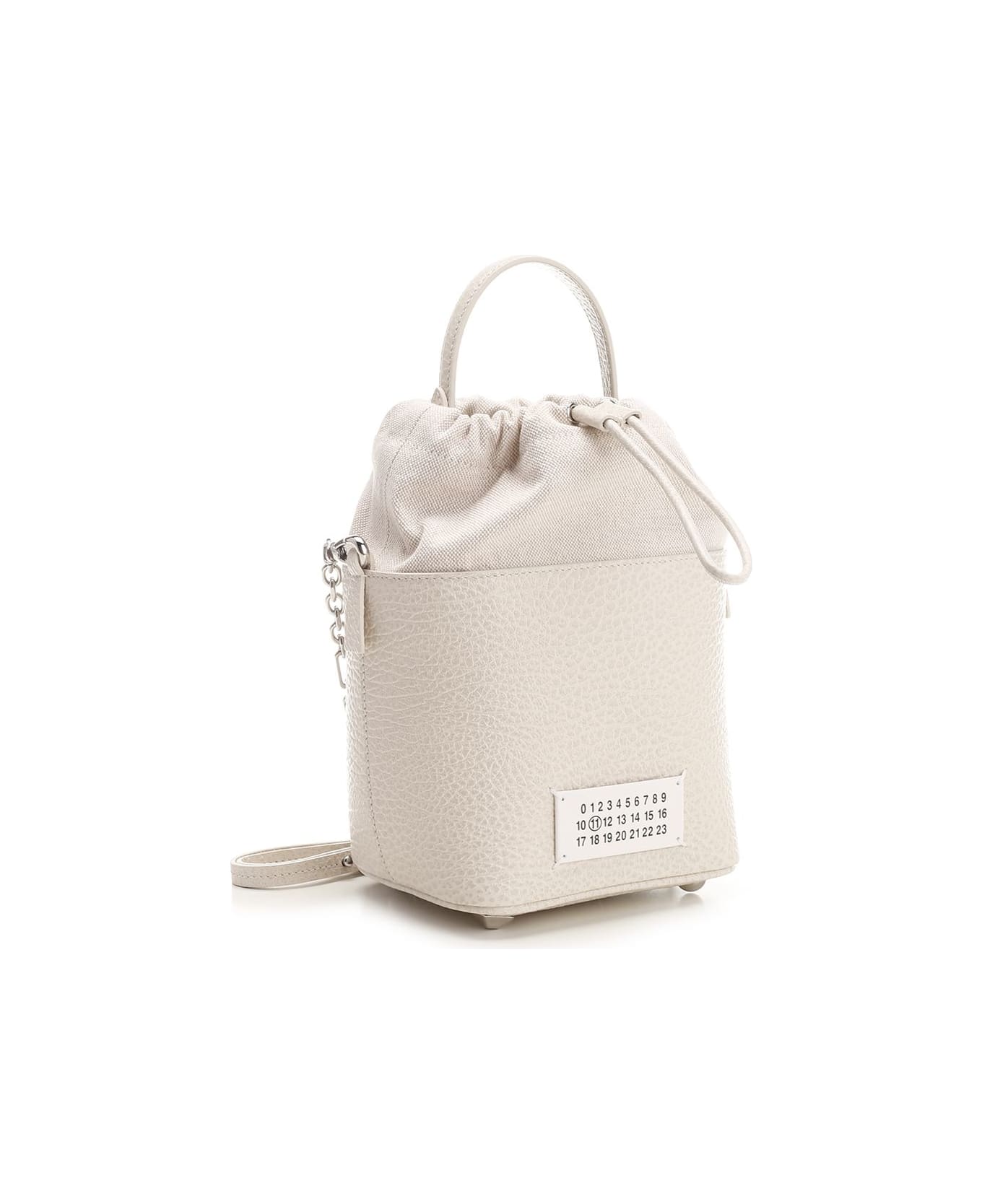 Maison Margiela "5ac" Small Bucket Bag - Beige