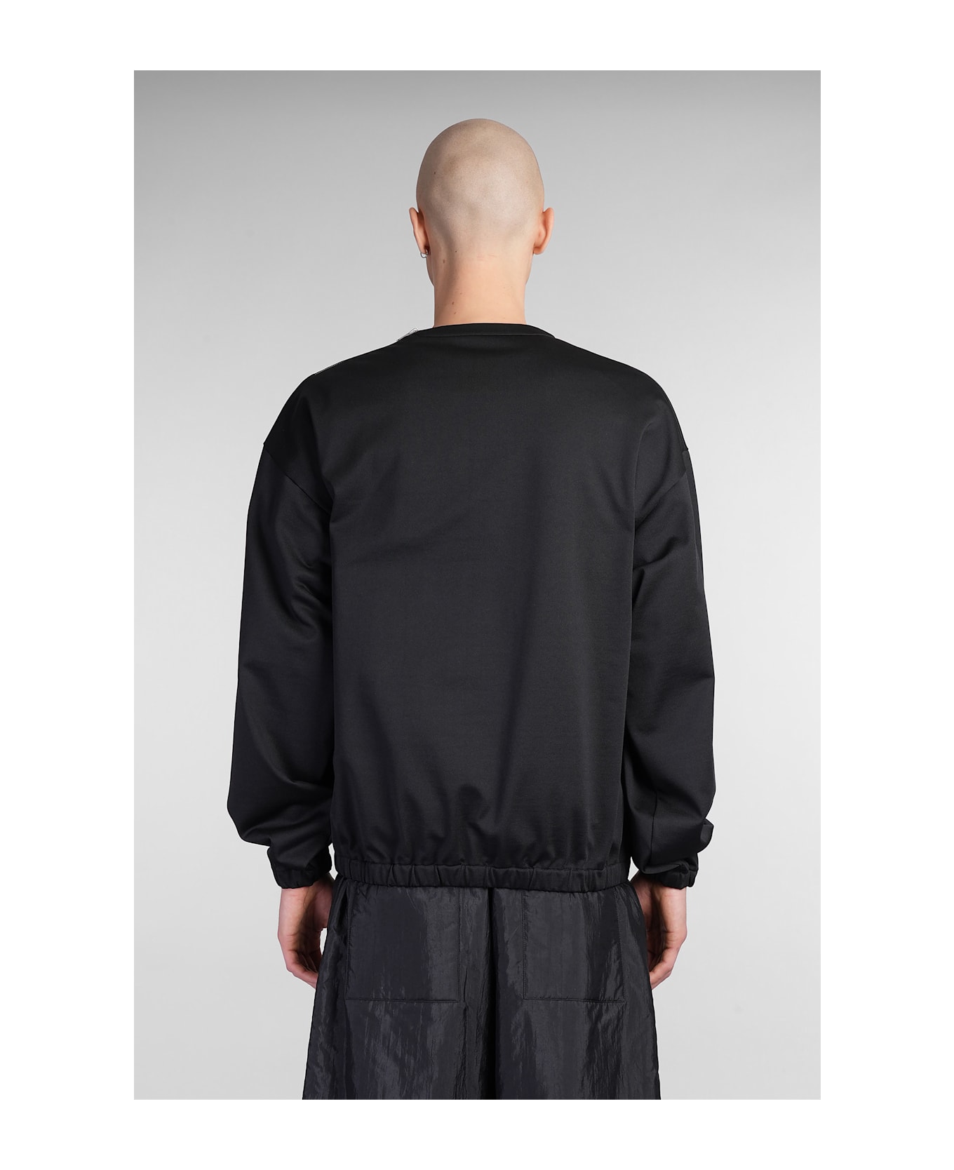 Jil Sander Sweatshirt In Black Cotton - black